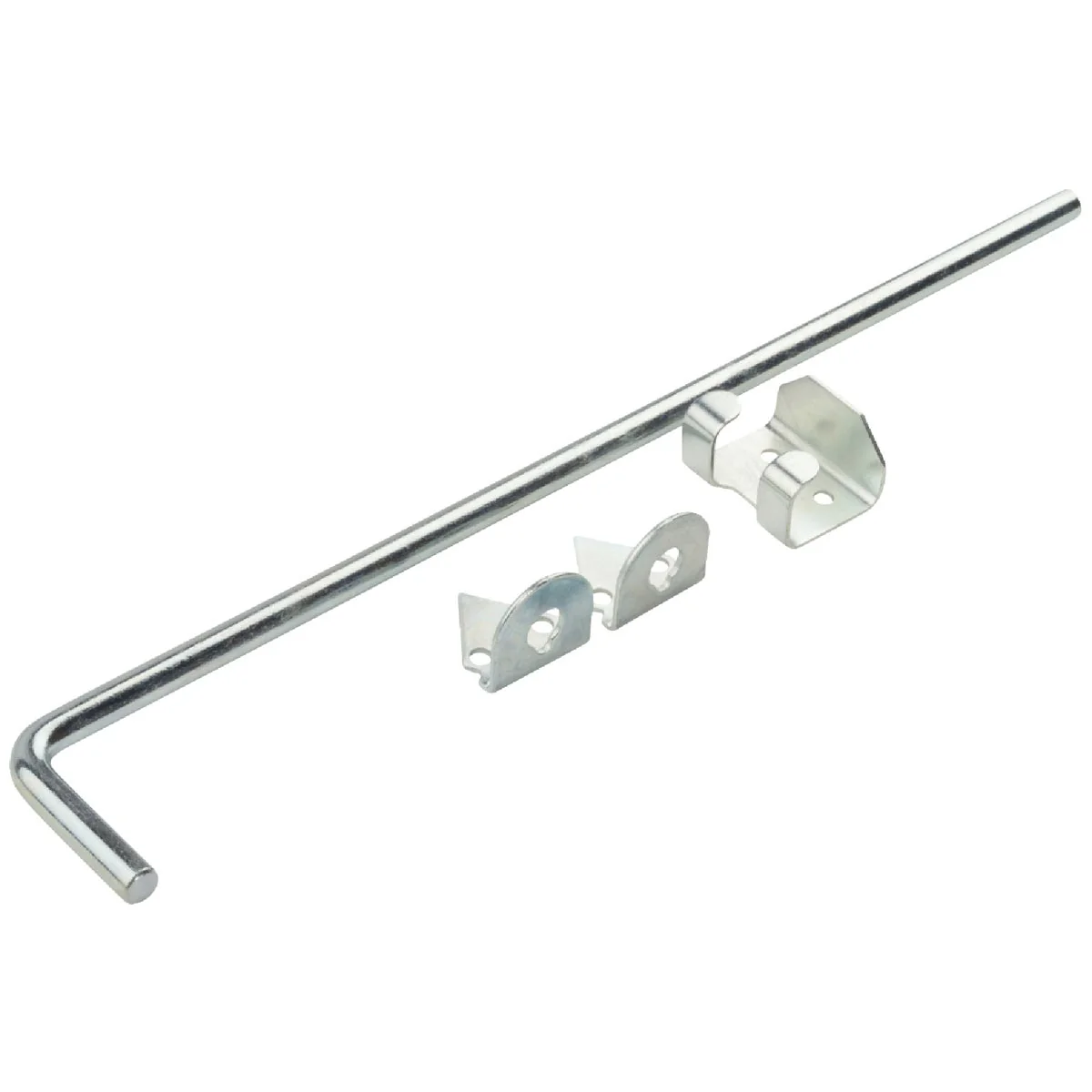 Smart National 1 2 In. X 18 In. Zinc Plated Steel Cane Bolt Top-Quality
