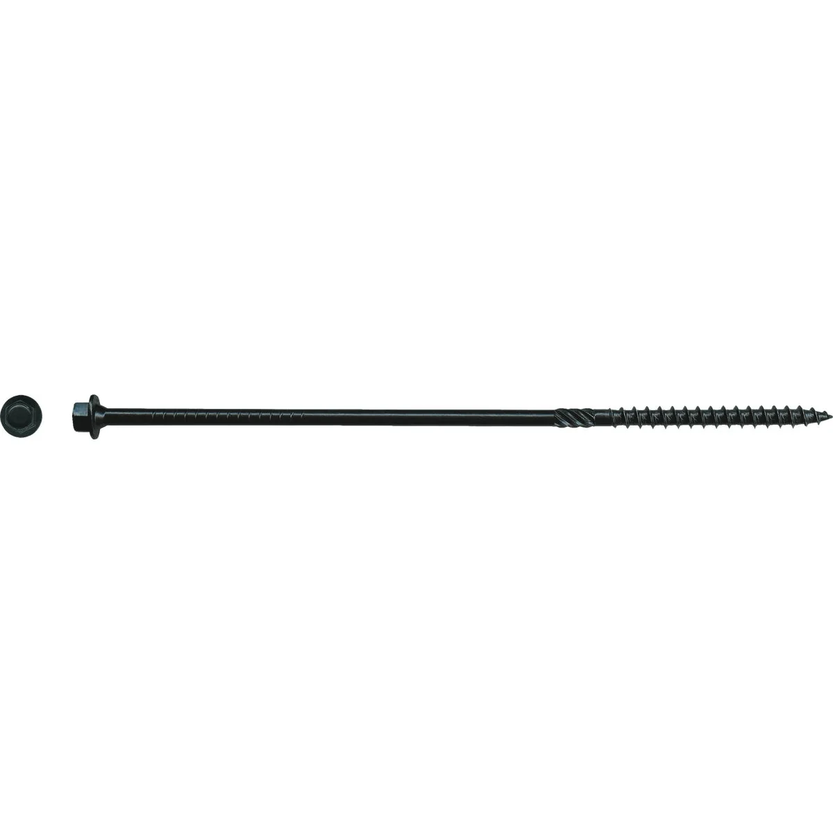 Classic Big Timber 14 x 8 In. Black Log Structure Screw 25 Ct. Responsible