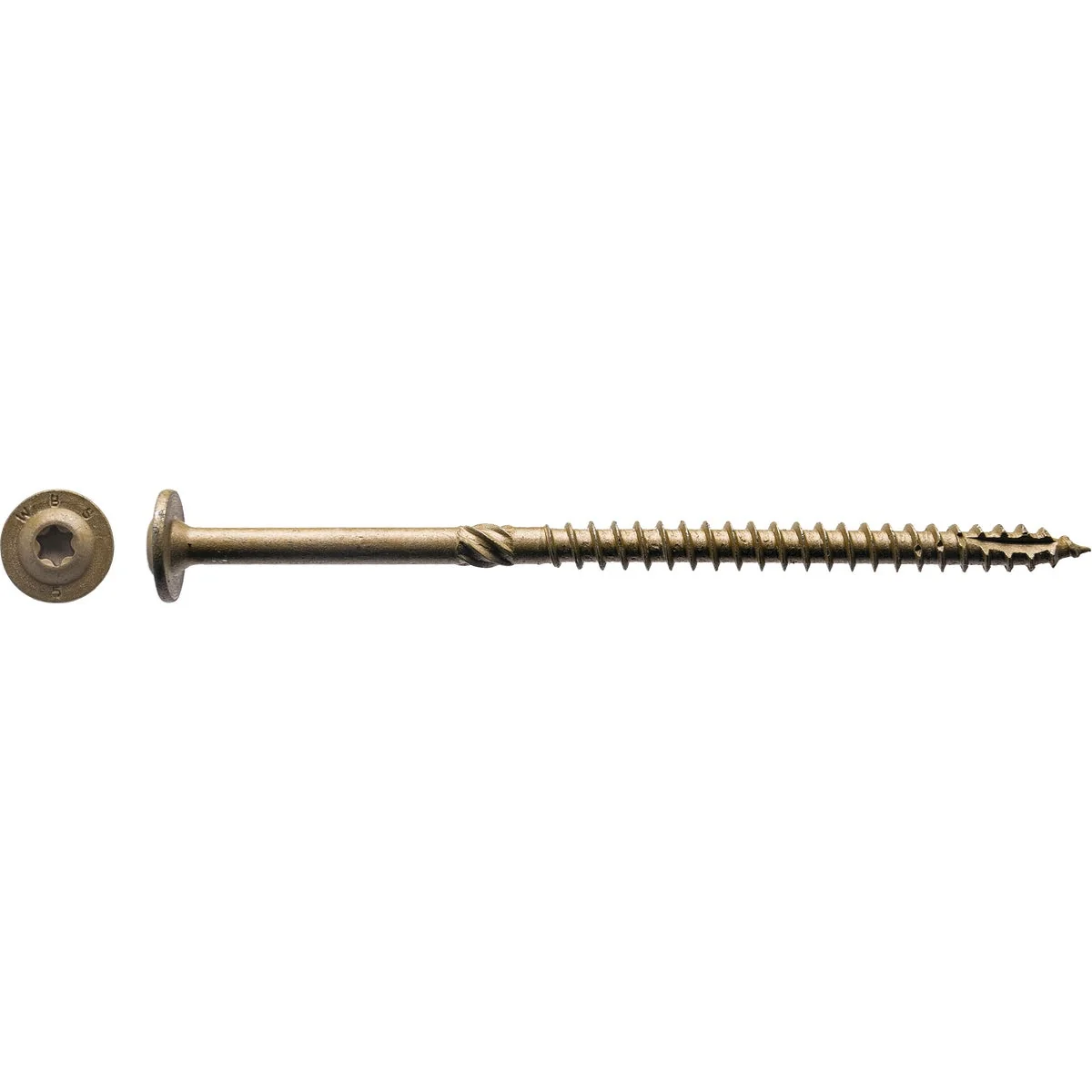 Green Big Timber 15 x 6 In. Structure Screw 100 Ct. 1 Lb. World-Class