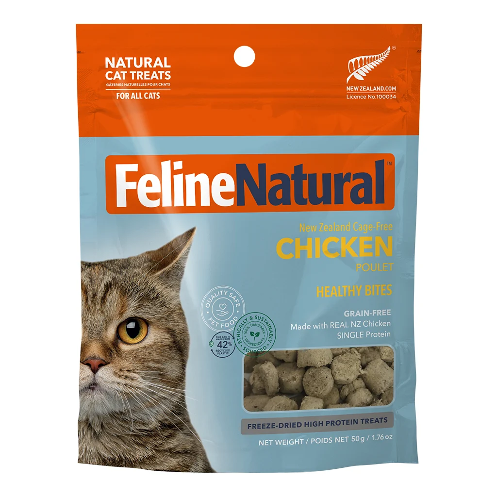 K9 Feline Natural Cat Treats - Grain- ze-Dried Original