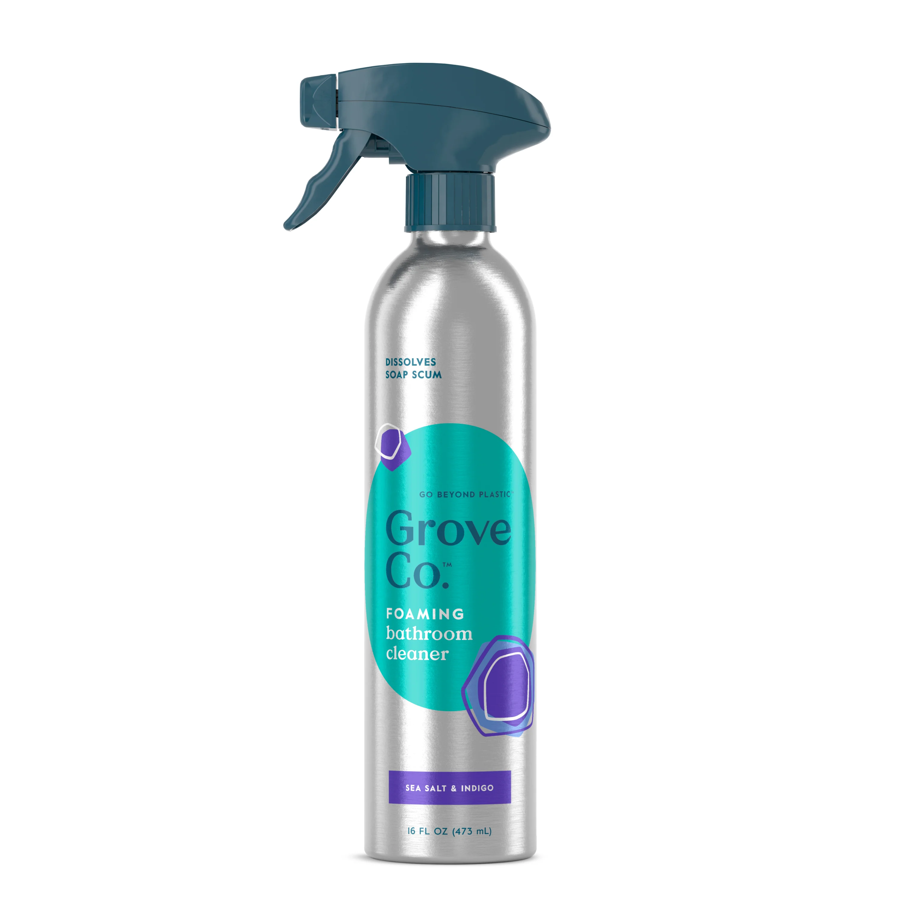 Soft Grove Co. Foaming Bathroom Cleaner Consciously created homecare. Practical