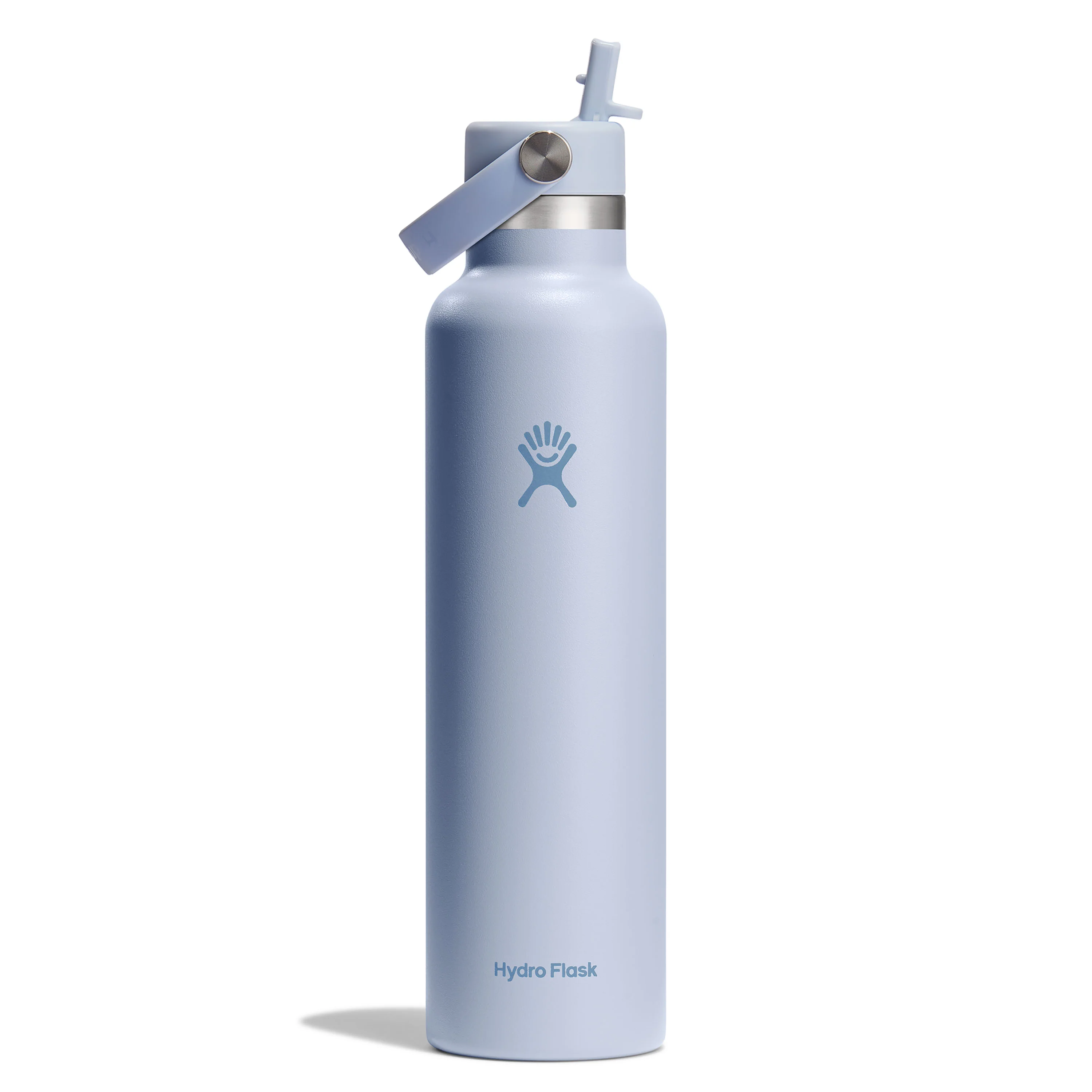 Secure Hydro Flask Standard Mouth Bottle with Flex Straw Cap 24 oz Prestigious
