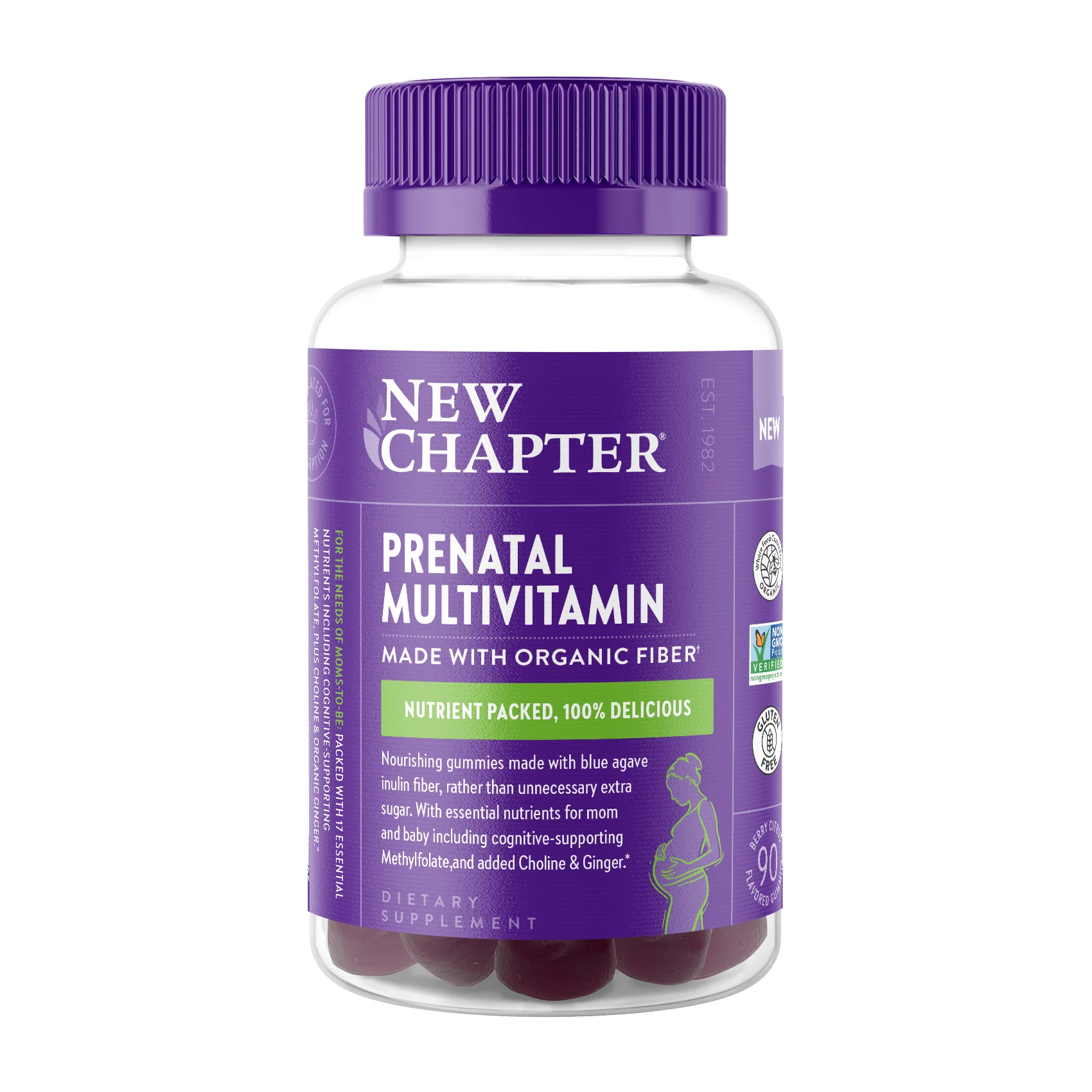 Original New Chapter Prenatal Multivitamin Gummy Relaxed