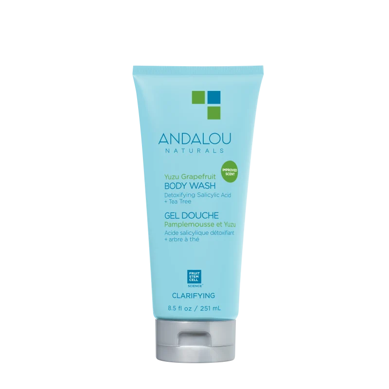 Organic Andalou Naturals Clarifying Yuzu Grapefruit Body Wash Top-Quality