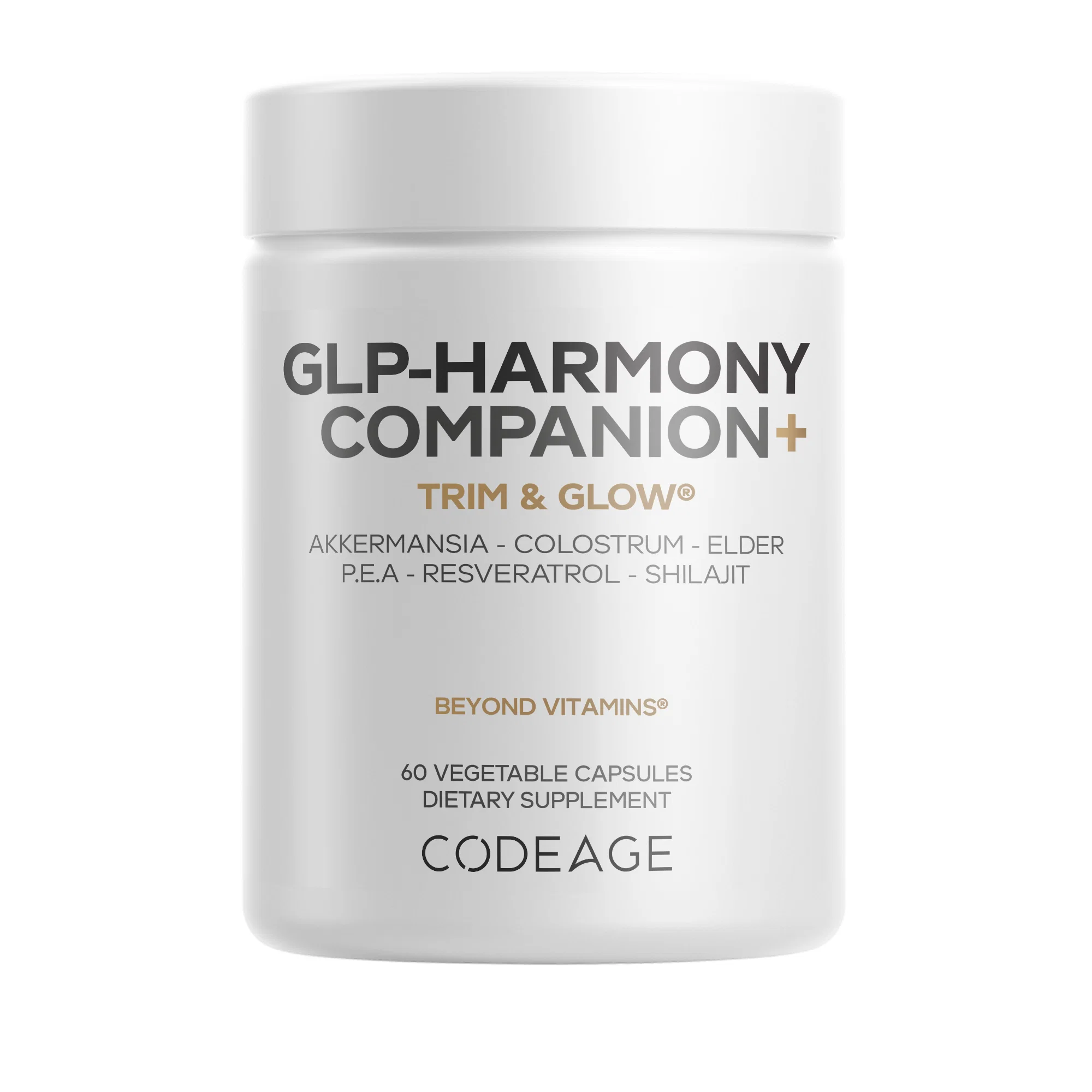 Carefully Designed Codeage GLP-Harmony Companion Capsules Organic