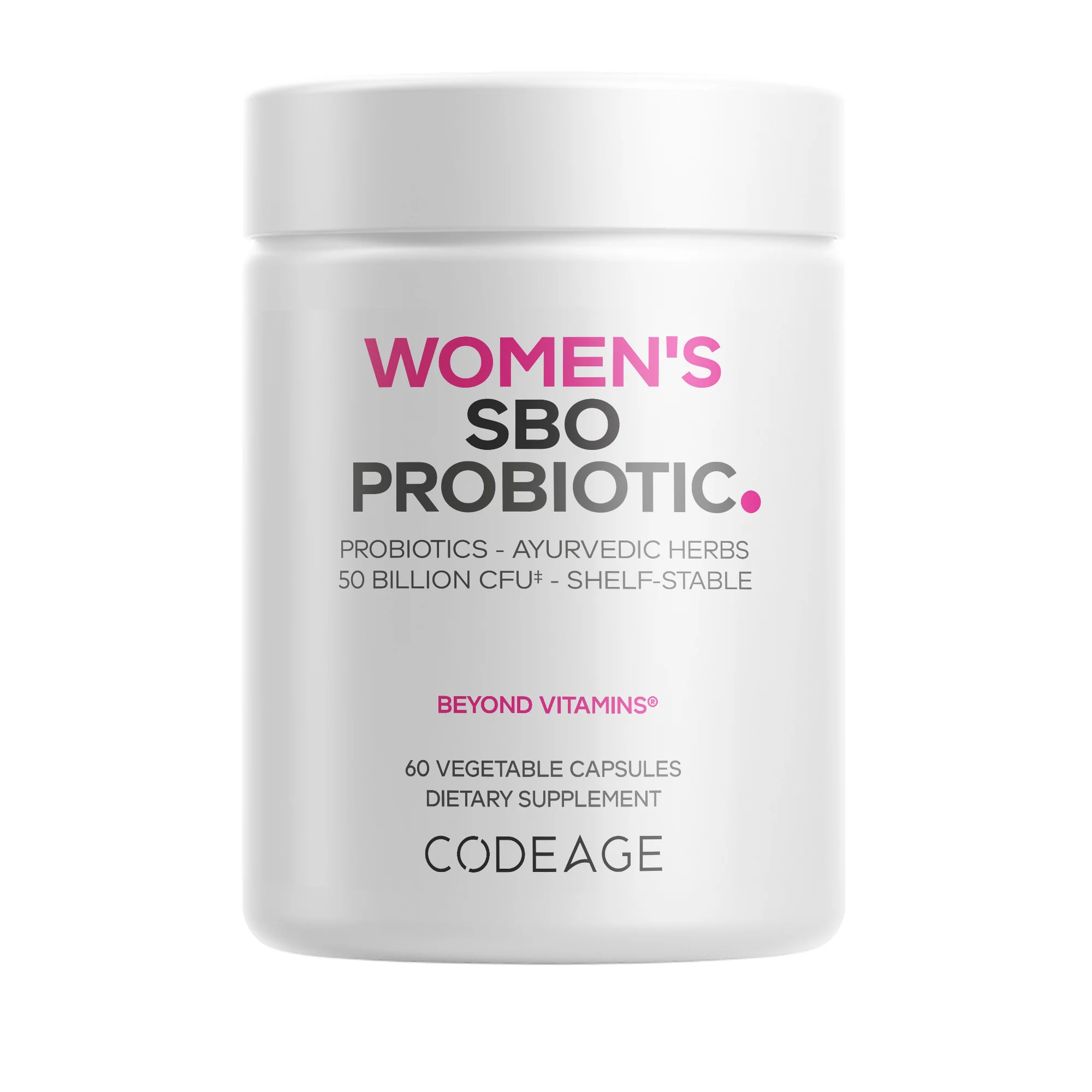 Lightweight Codeage Womens SBO Probiotic Capsules Carefully Designed