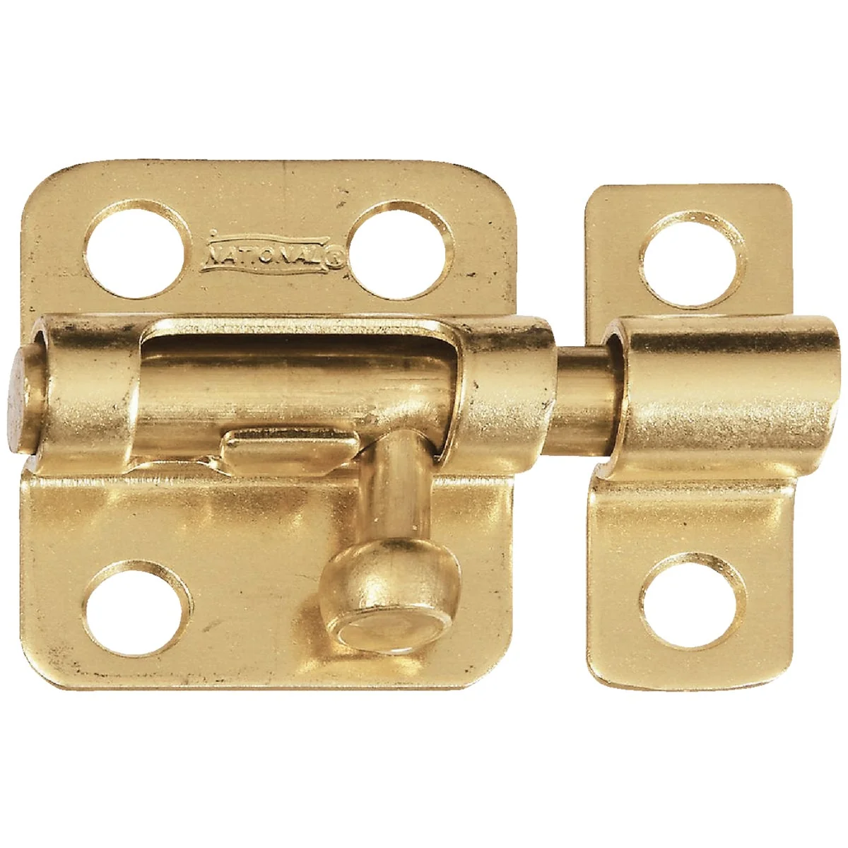 Innovative National 2 In. Solid Brass Door Barrel Bolt High-Quality