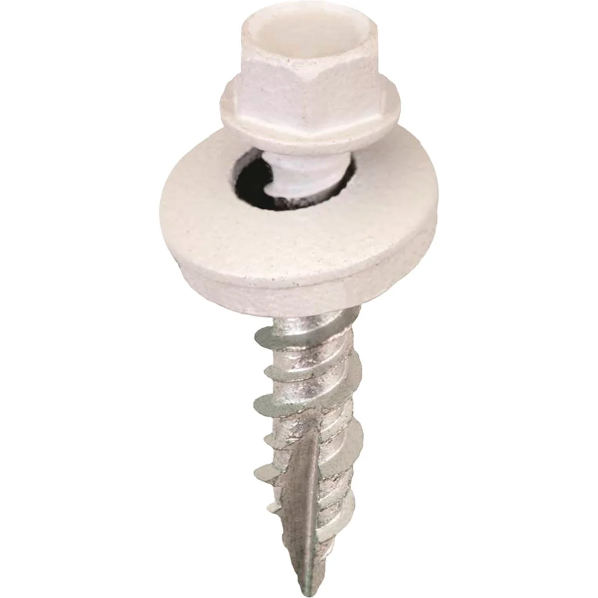 Lightweight Acorn International 1 In. Washered Bright White Framing Screw 250 Ct. High-Grade