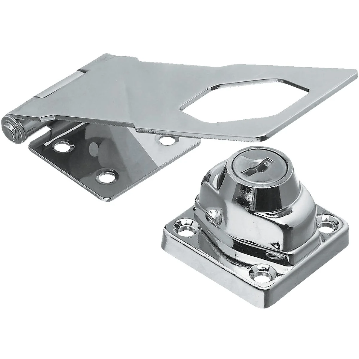 High-End National 4-1 2 In. Keyed Alike Hasp Lock Crafted