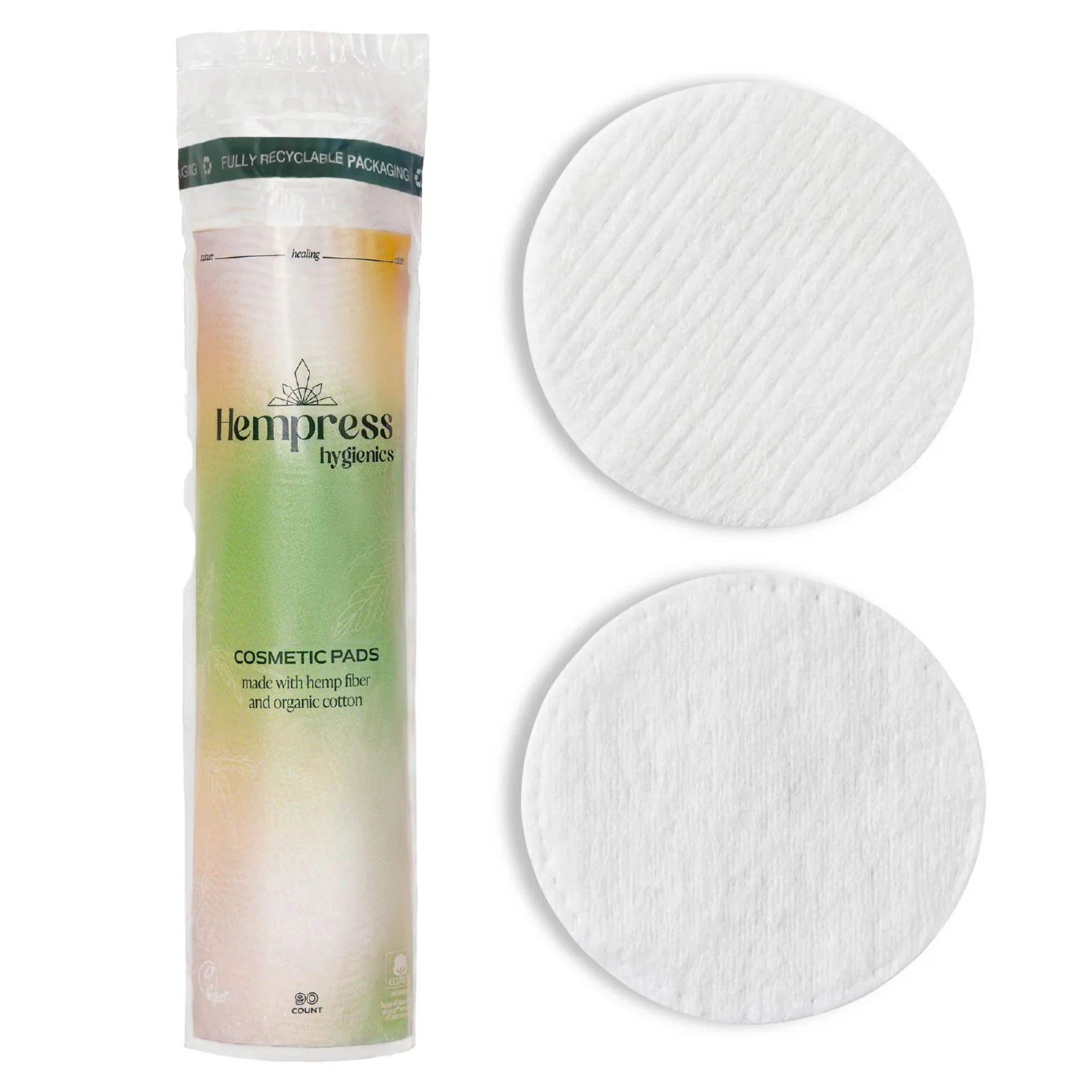 High-Performance Hempress Hygienics Hemp Cosmetic Rounds Convenient