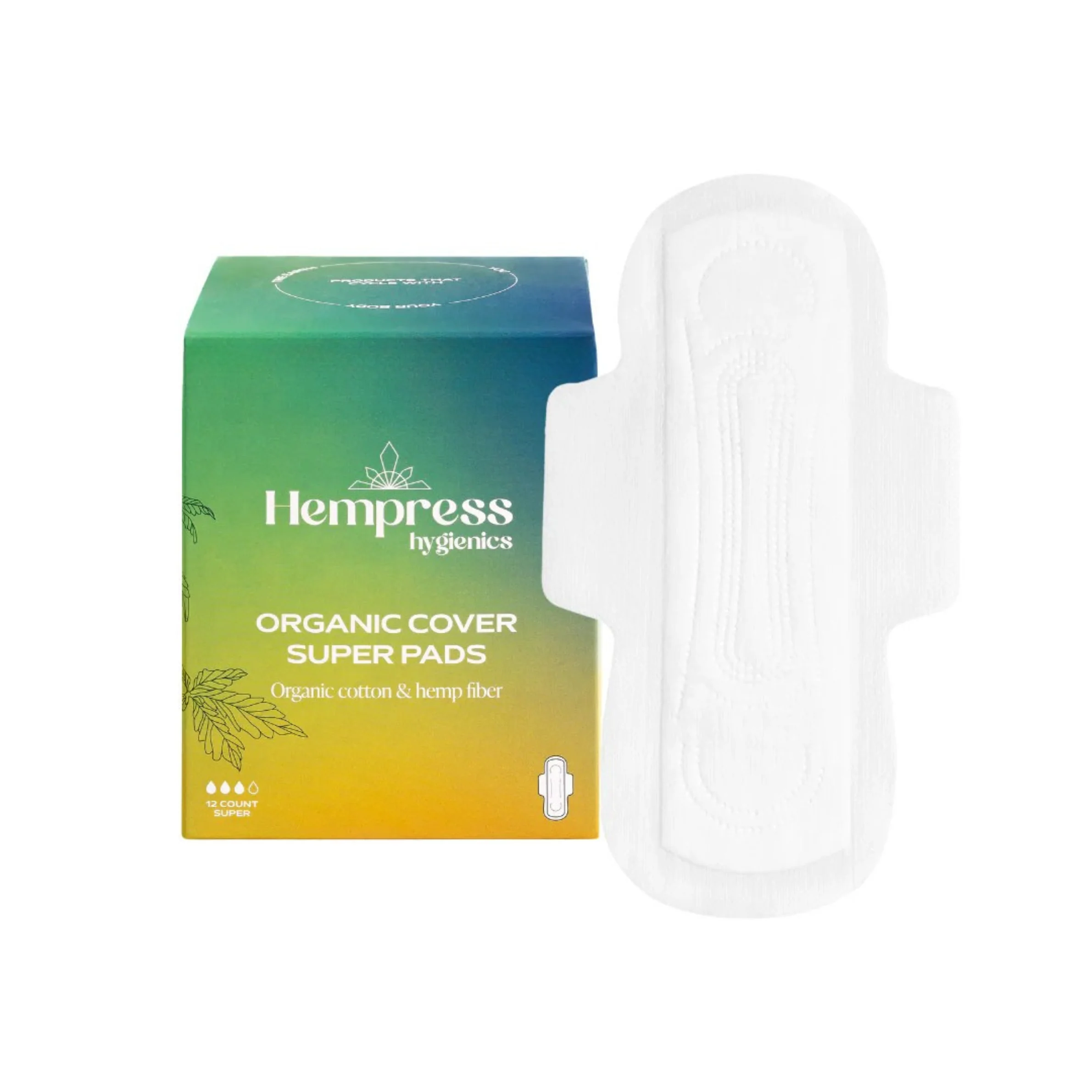 Soft Hempress Hygienics Hemp Super Pad Effective
