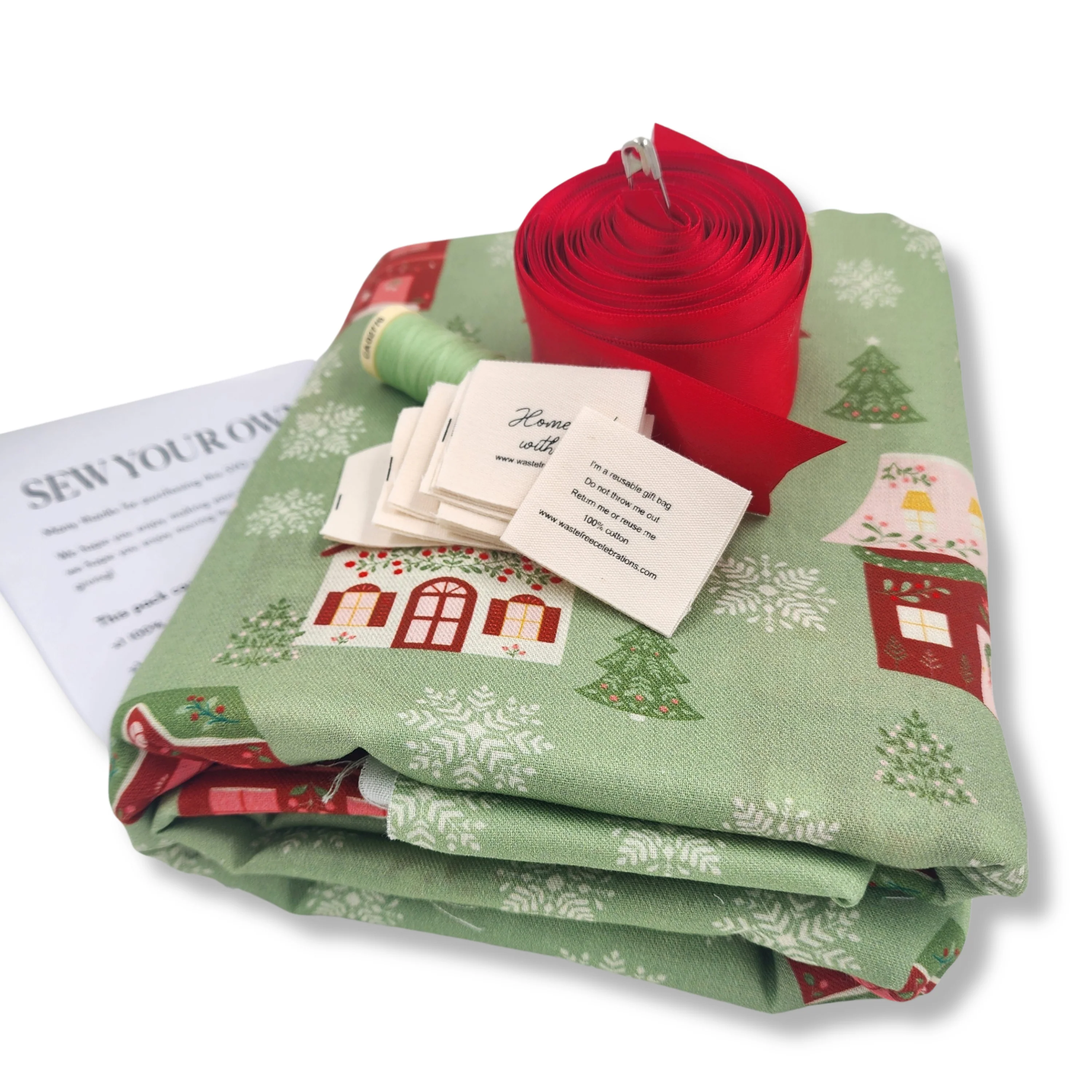 Superior Waste Celebrations Sew-Your-Own Reusable Gift Bags Set Reliable