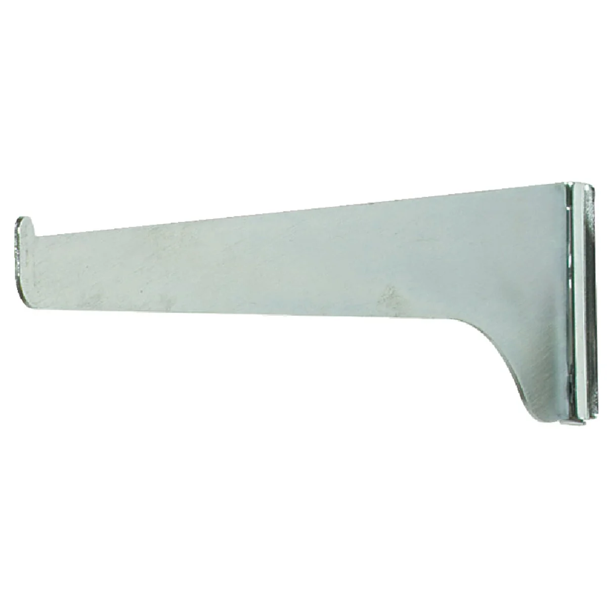 Carefully Designed Knape Vogt 180 Series 10 In. Anochrome Steel Regular-Duty Single-Slot Shelf Bracket Proven