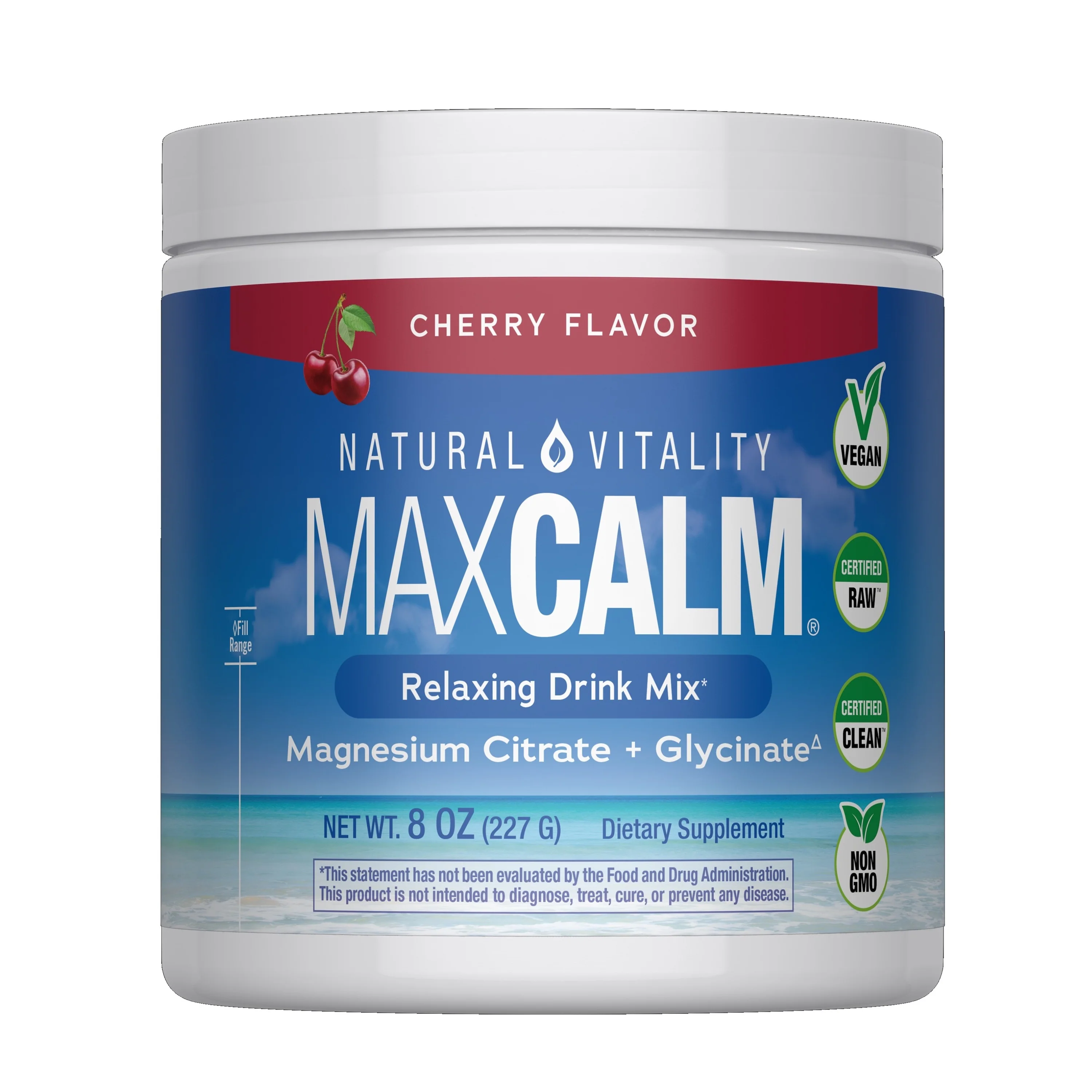 Proven Natural Vitality MAXCALM Powder Cherry Solid
