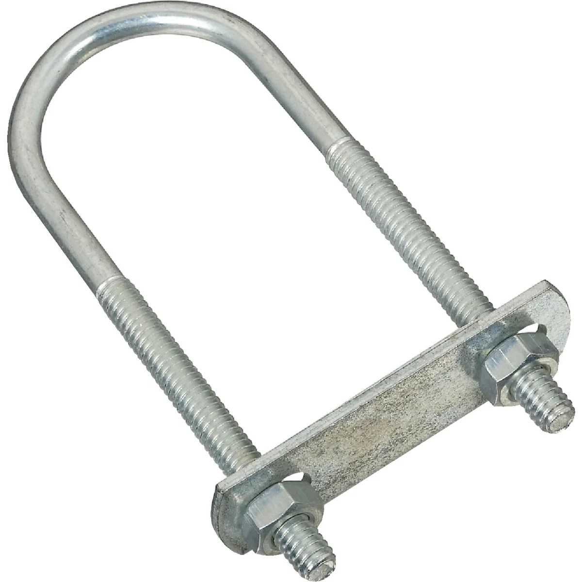 Environmentally Friendly National 1 4 In. x 1-3 8 In. x 4 In. Zinc Round U Bolt Practical