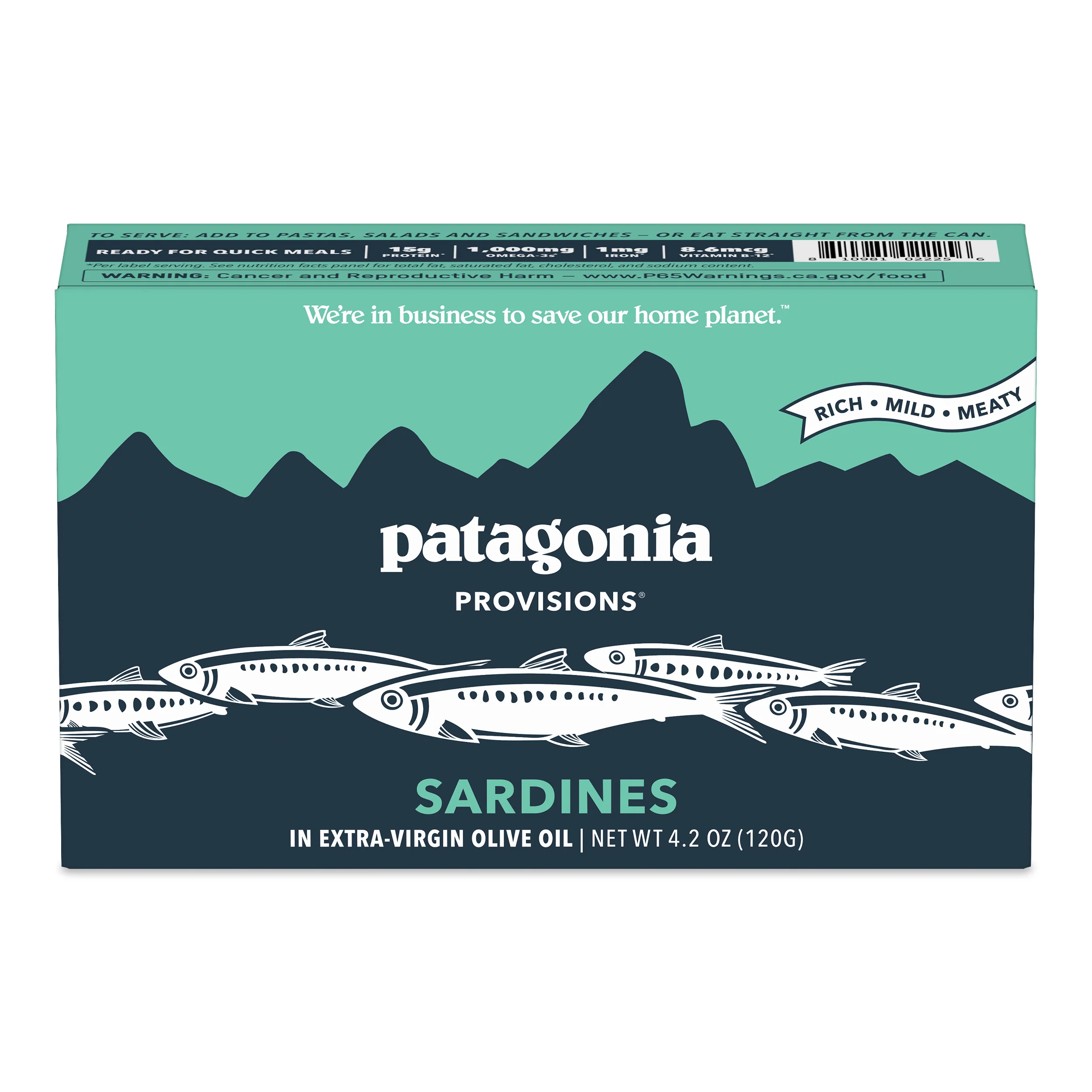 Efficient Patagonia Provisions Sardines Extra-Virgin Olive Oil Elite
