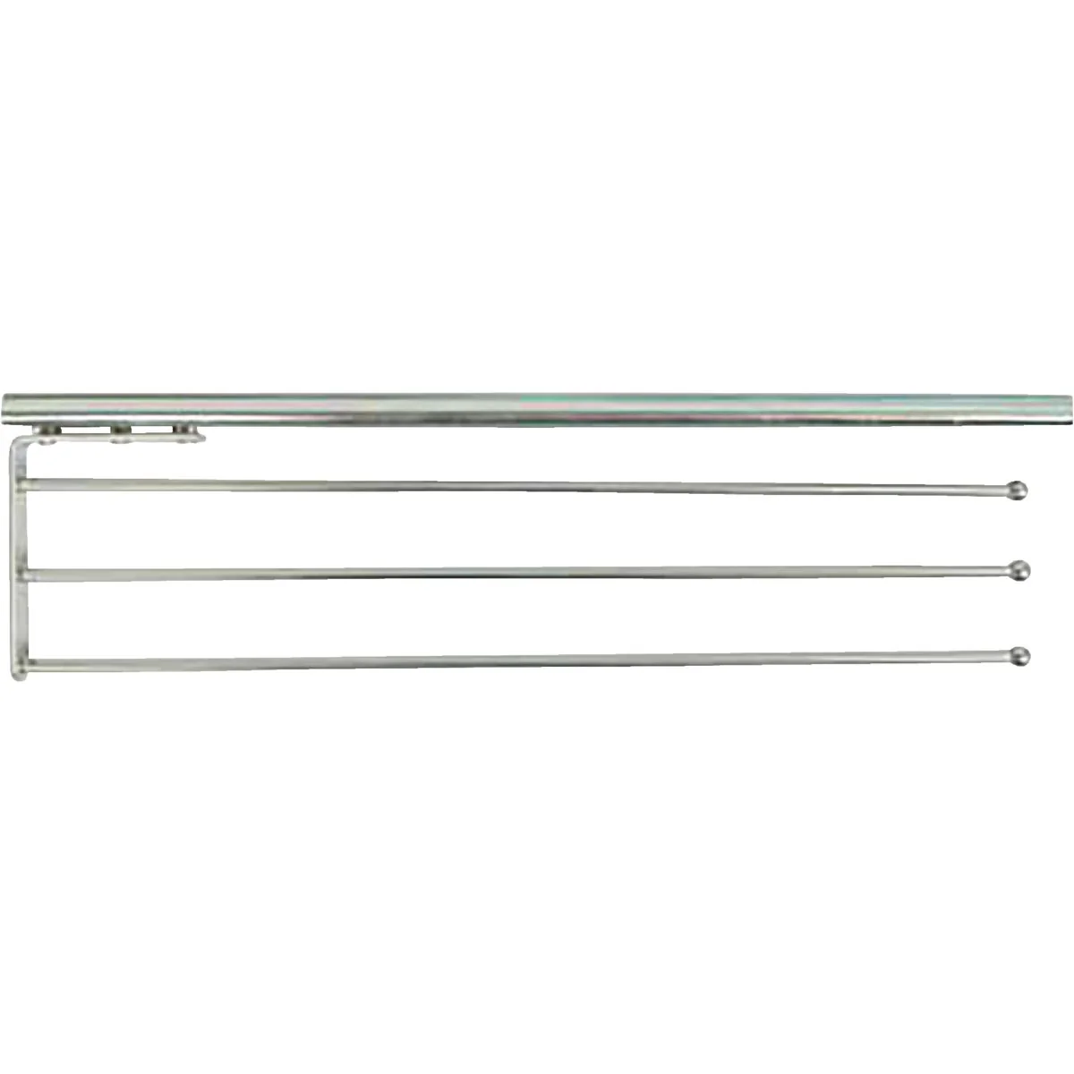 Original Design Knape Vogt Solutions Heavy-Duty 18 In. Chrome Towel Bar Reusable