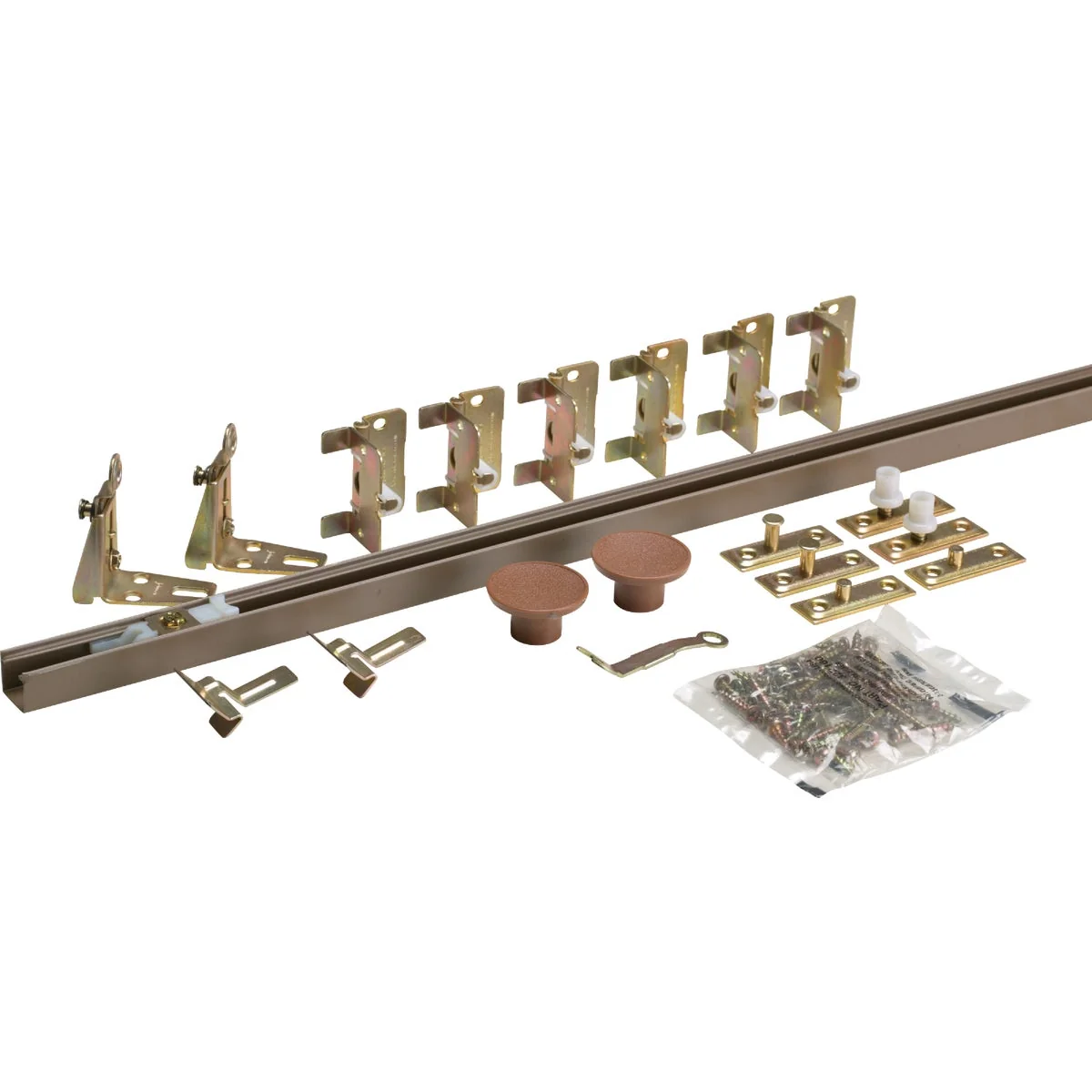Smooth Johnson Hardware 48 In. 4-Door Folding Door Hardware Recyclable
