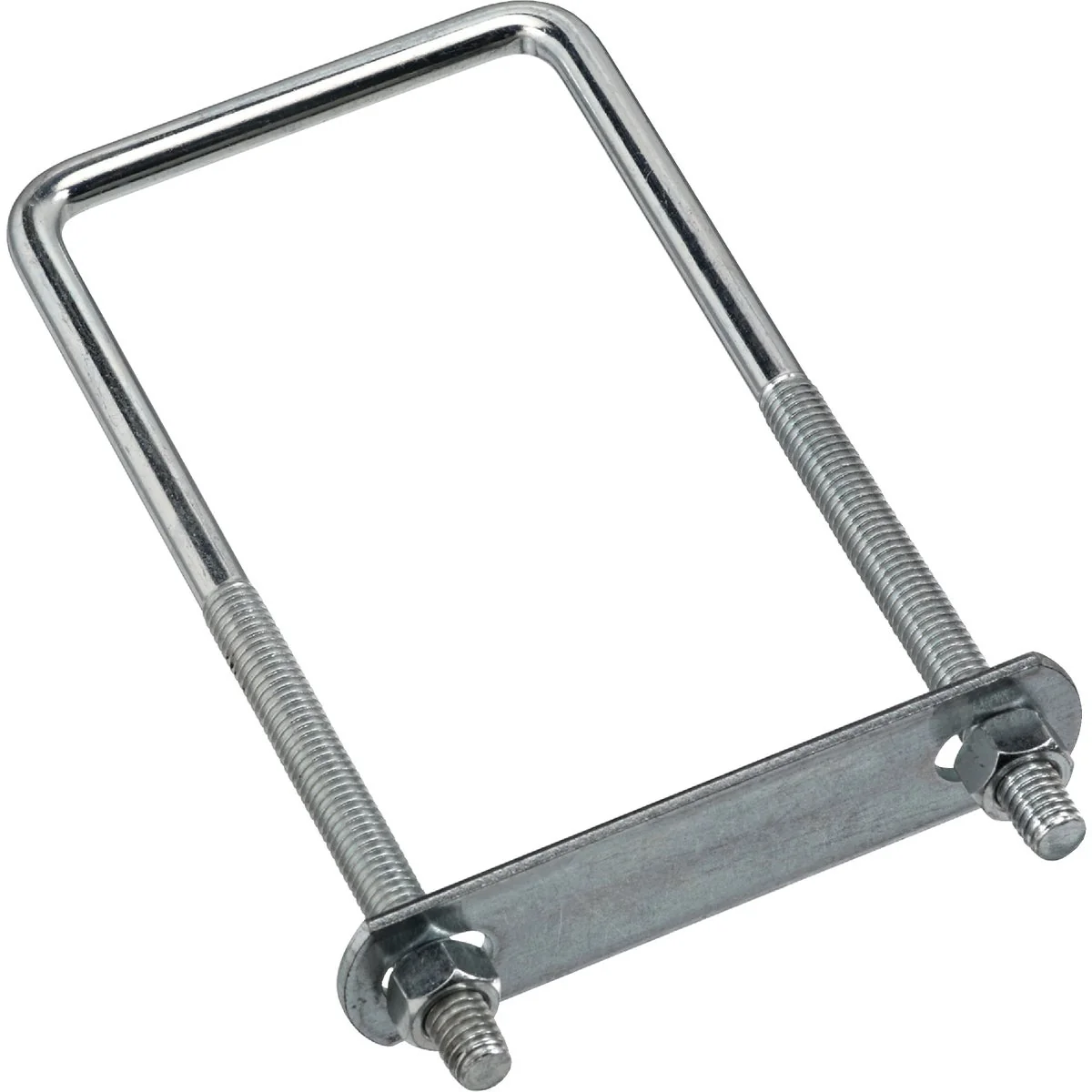 Practical National 3 8 In. x 3 In. x 7 In. Zinc Square U Bolt Exceptional
