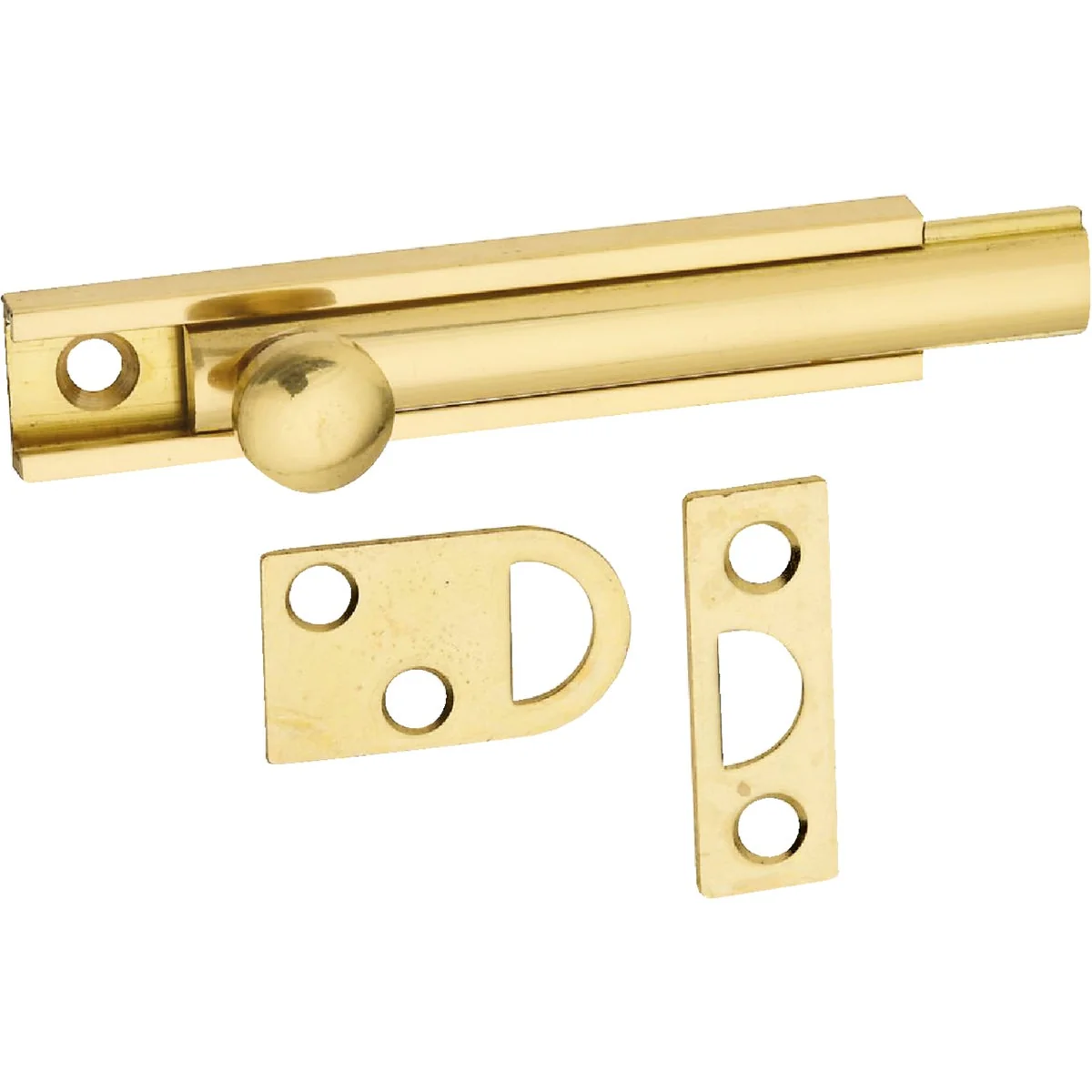 Exceptional National Gallery Series 3 In. Polished Brass Door Surface Bolt Effective