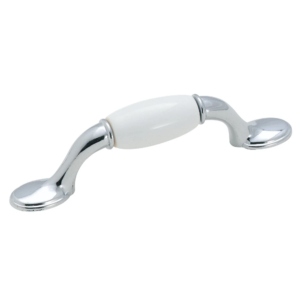 Expertly Made Amerock Everyday Heritage Chrome 3 In. Cabinet Pull Fashionable