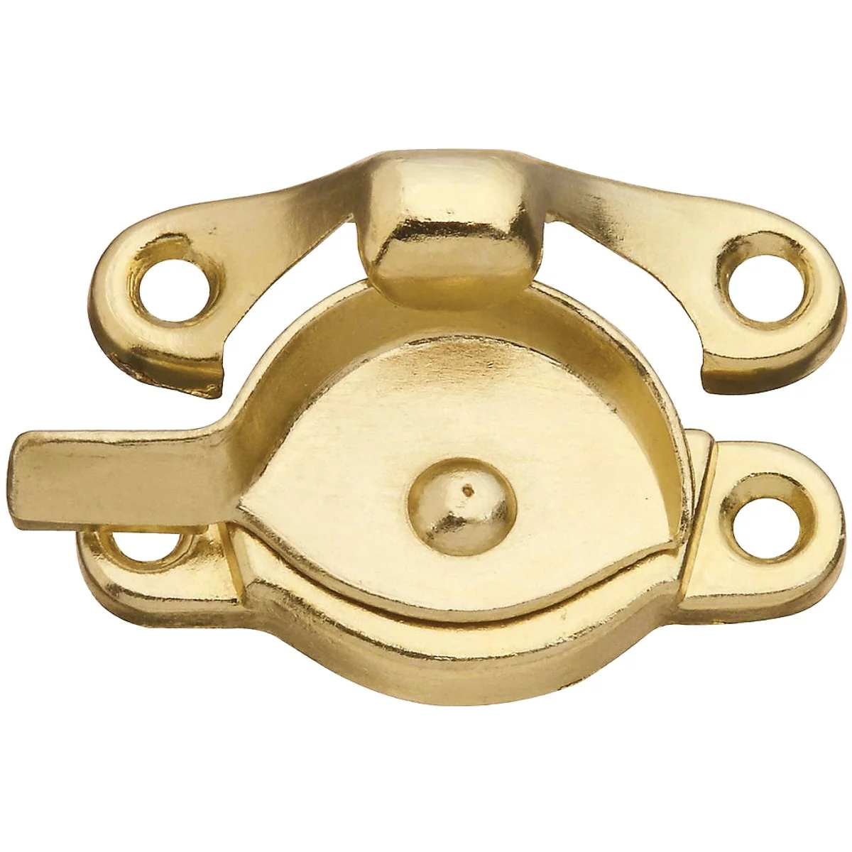 Original National Brass 7 8 In. Crescent Sash Lock Casual