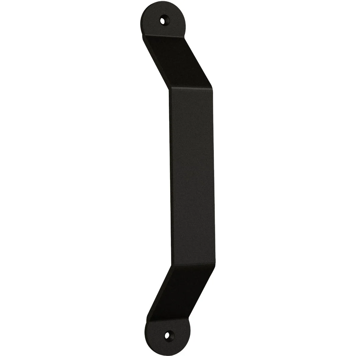 Green National V1000 10 In. Matte Black Charleston Interior Barn Door Pull Premium