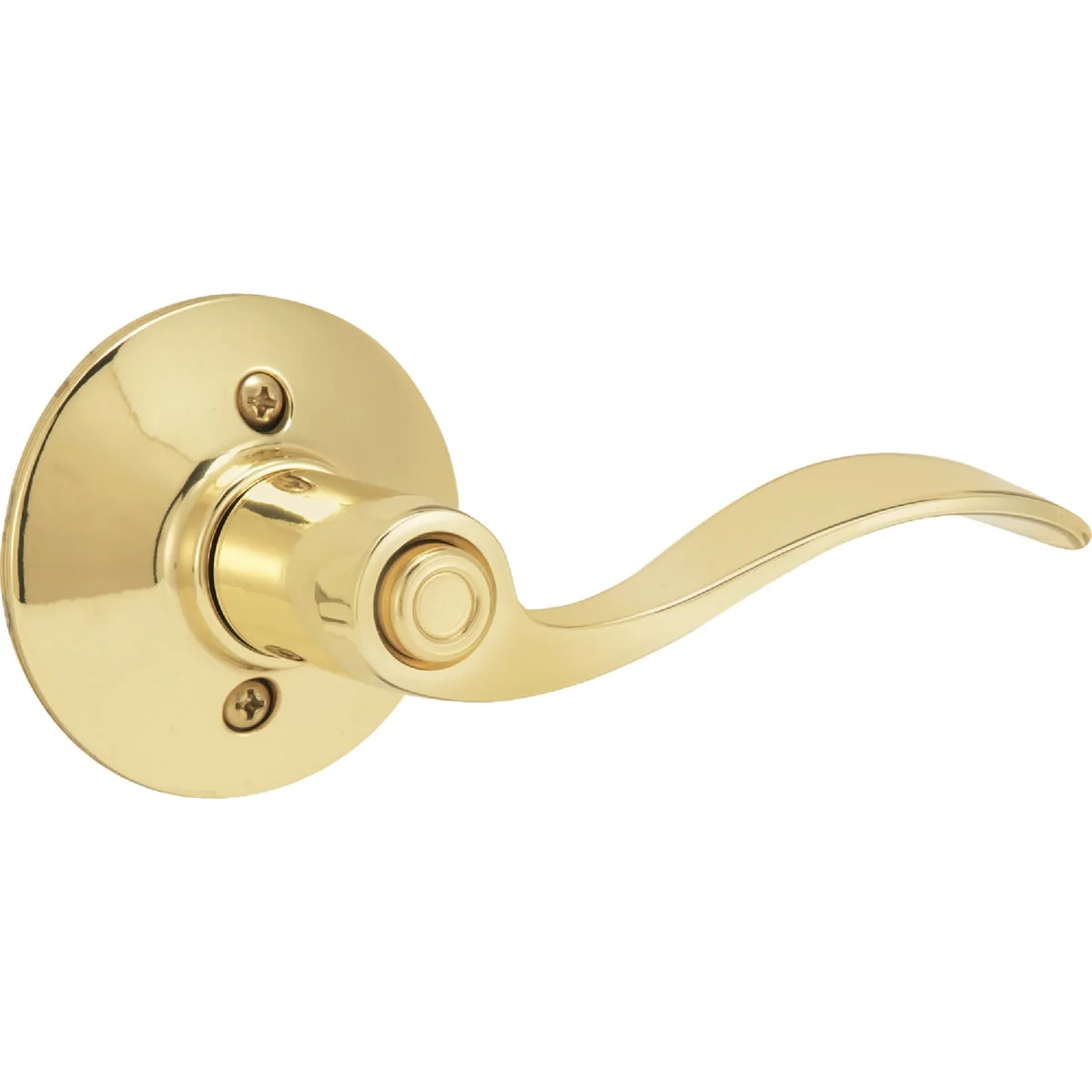 Recyclable Schlage Bright Brass Accent Privacy Door Lever Trusted