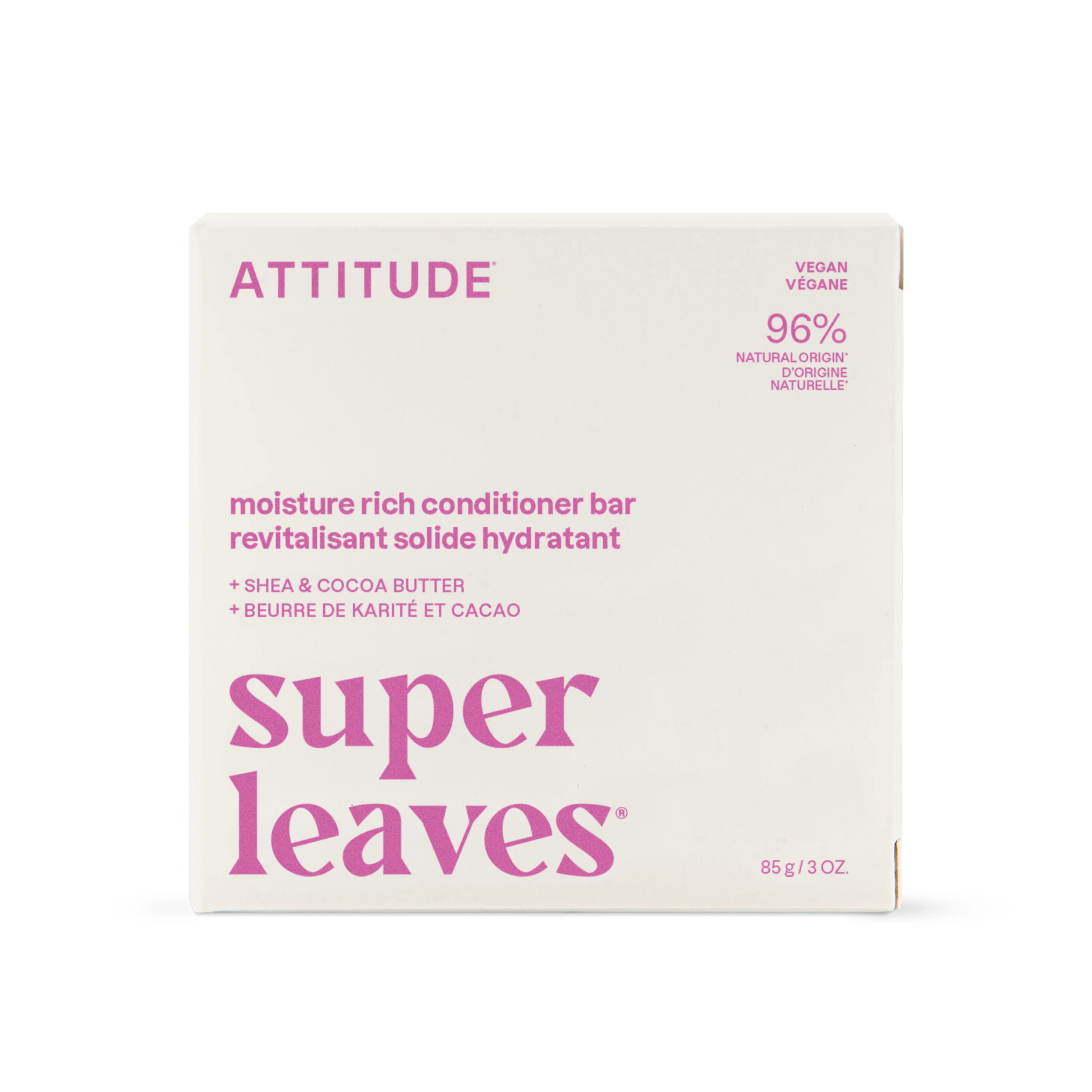 Exclusive ATTITUDE super leaves Conditioner Hydrating Bar Secure