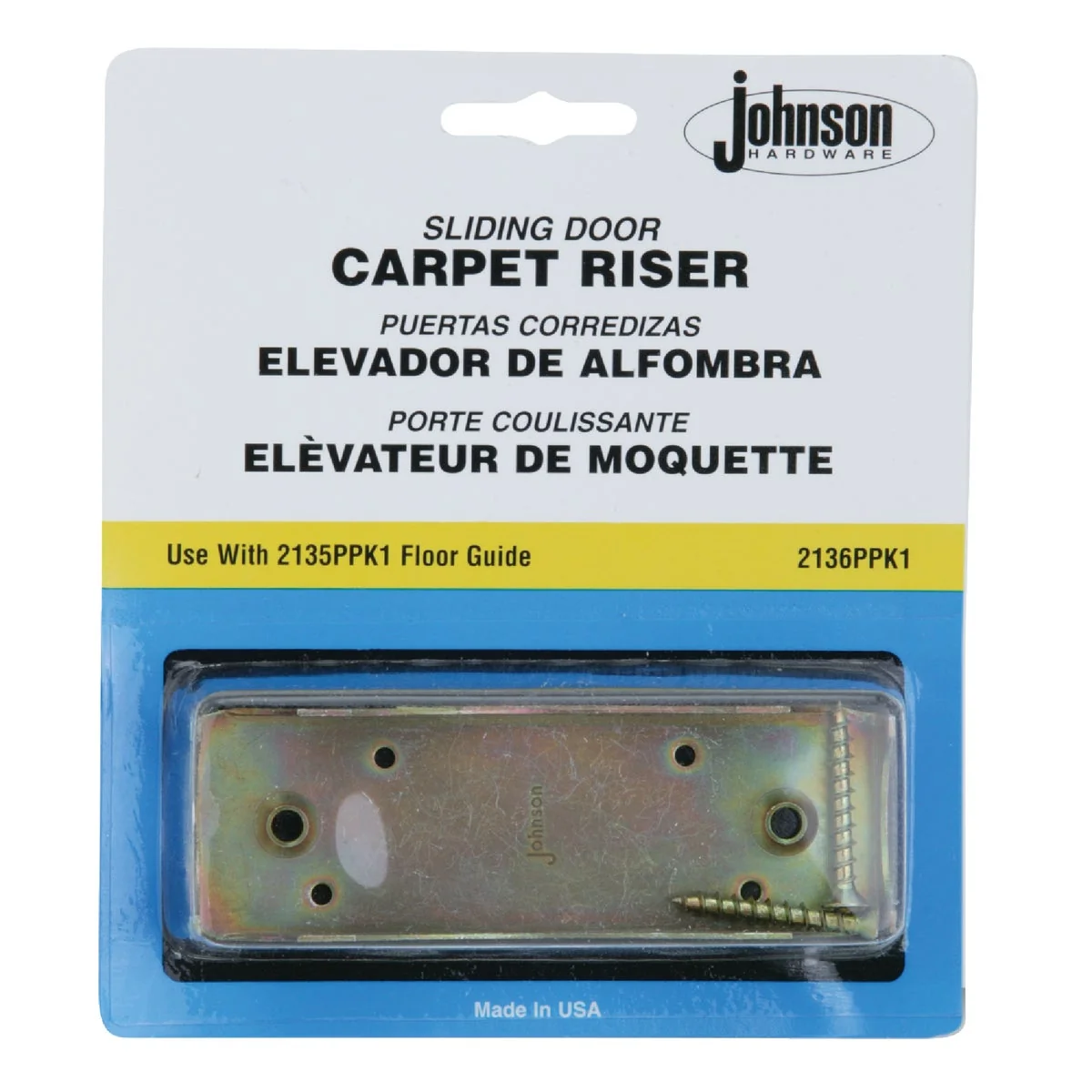 Natural Johnson Hardware Carpet Riser Original Design