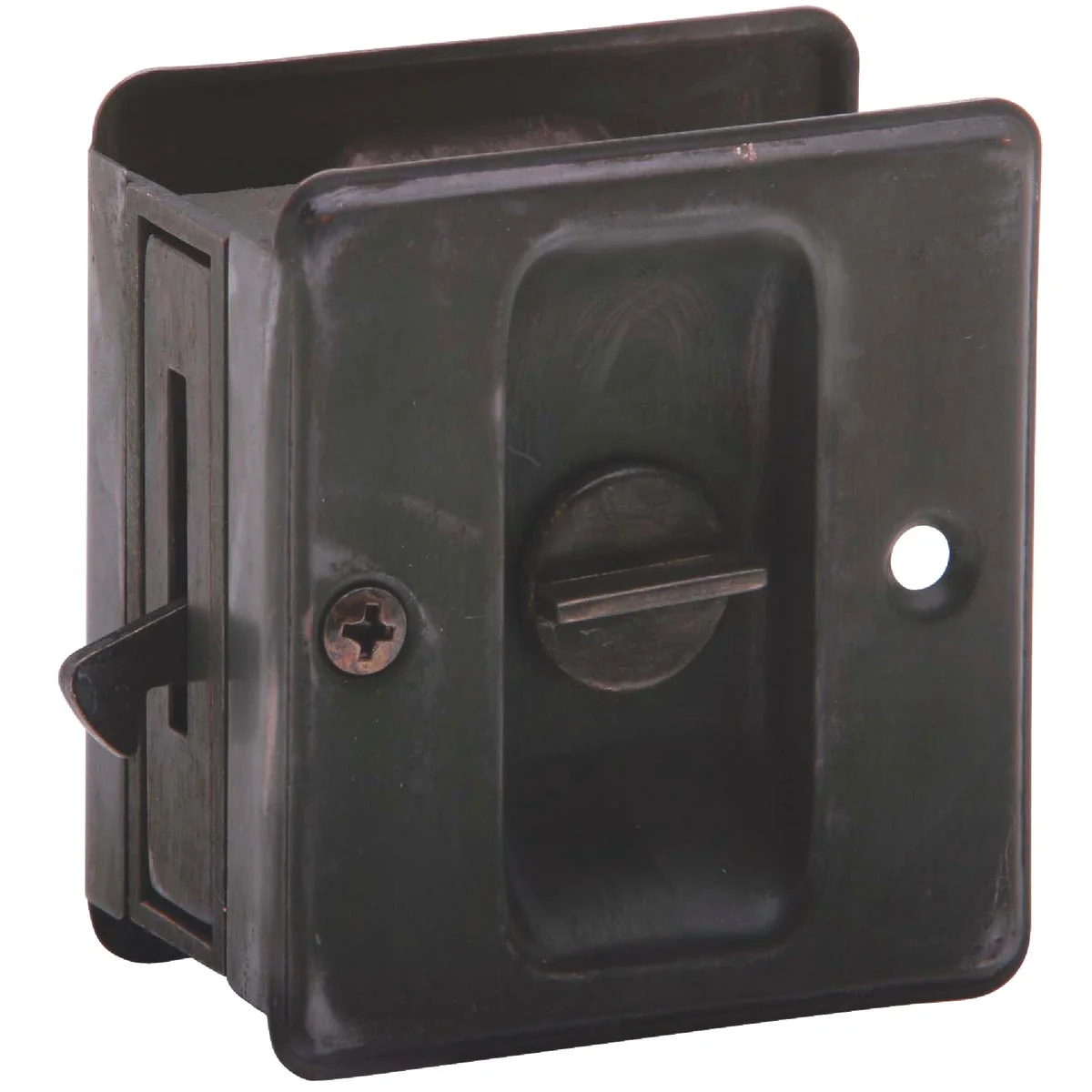 Environmentally Friendly Schlage Privacy Aged Bronze Pocket Door Lock Pull Advanced