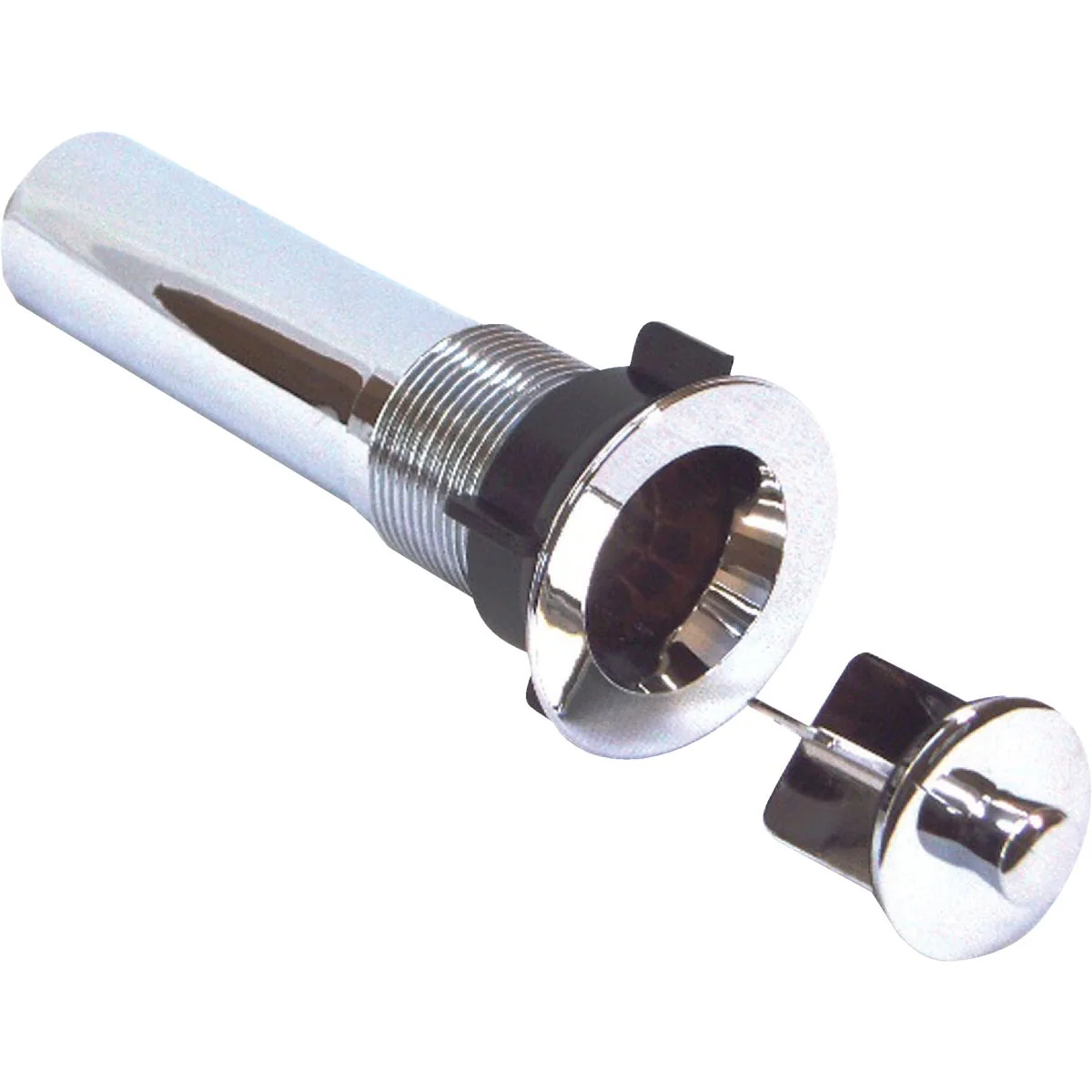 Original United States Hardware 1-1 4 In. Chrome-Plated Brass Bathroom Sink Drain for Mobile Homes Premium Material