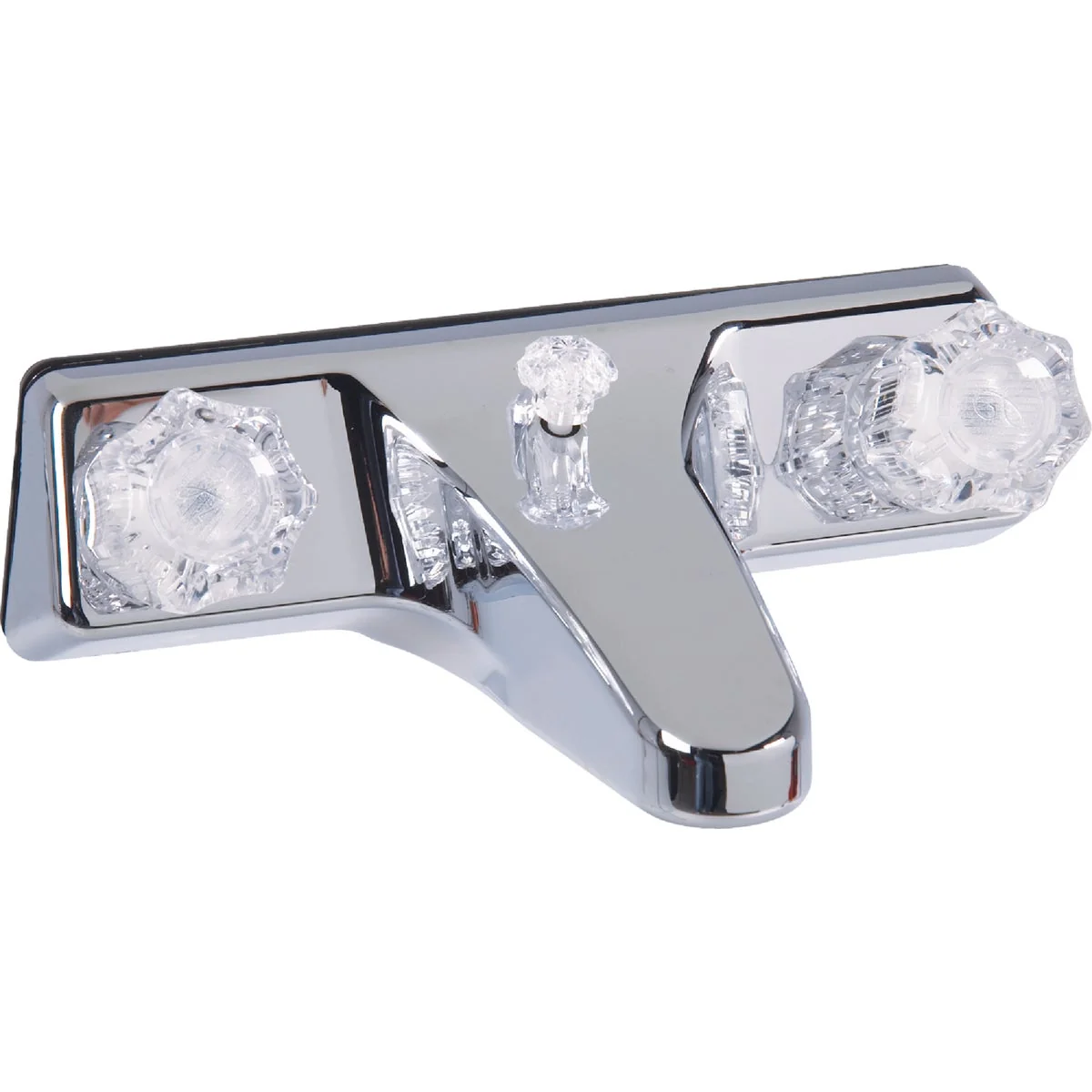 Sophisticated US Hardware Utopia Chrome Bath Faucet for Mobile Homes Dependable