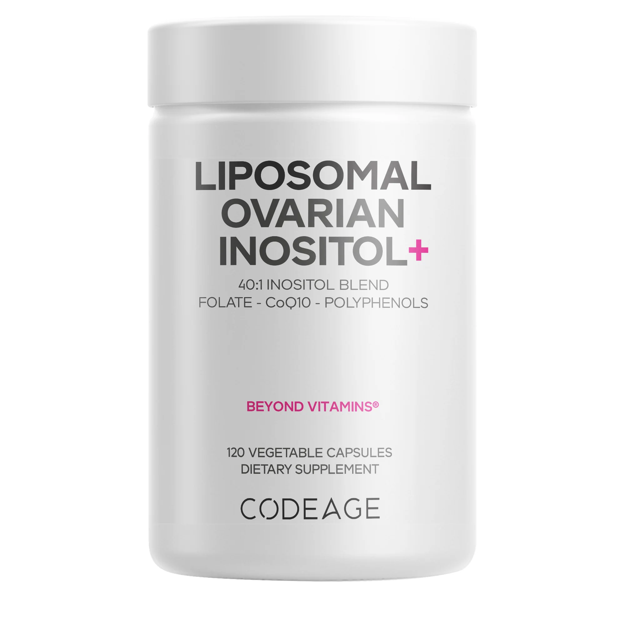 Refined Codeage Liposomal Ovarian Inositol - Hormonal harmony Easy-to-Use
