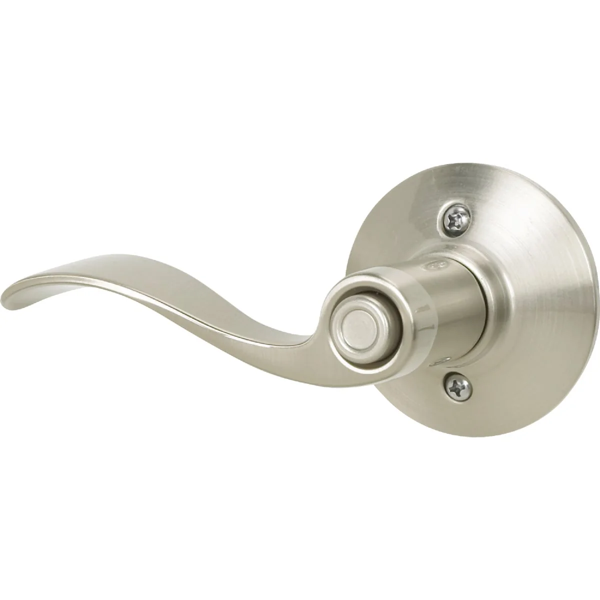 Reusable Schlage Satin Nickel Accent Privacy Door Lever Contemporary