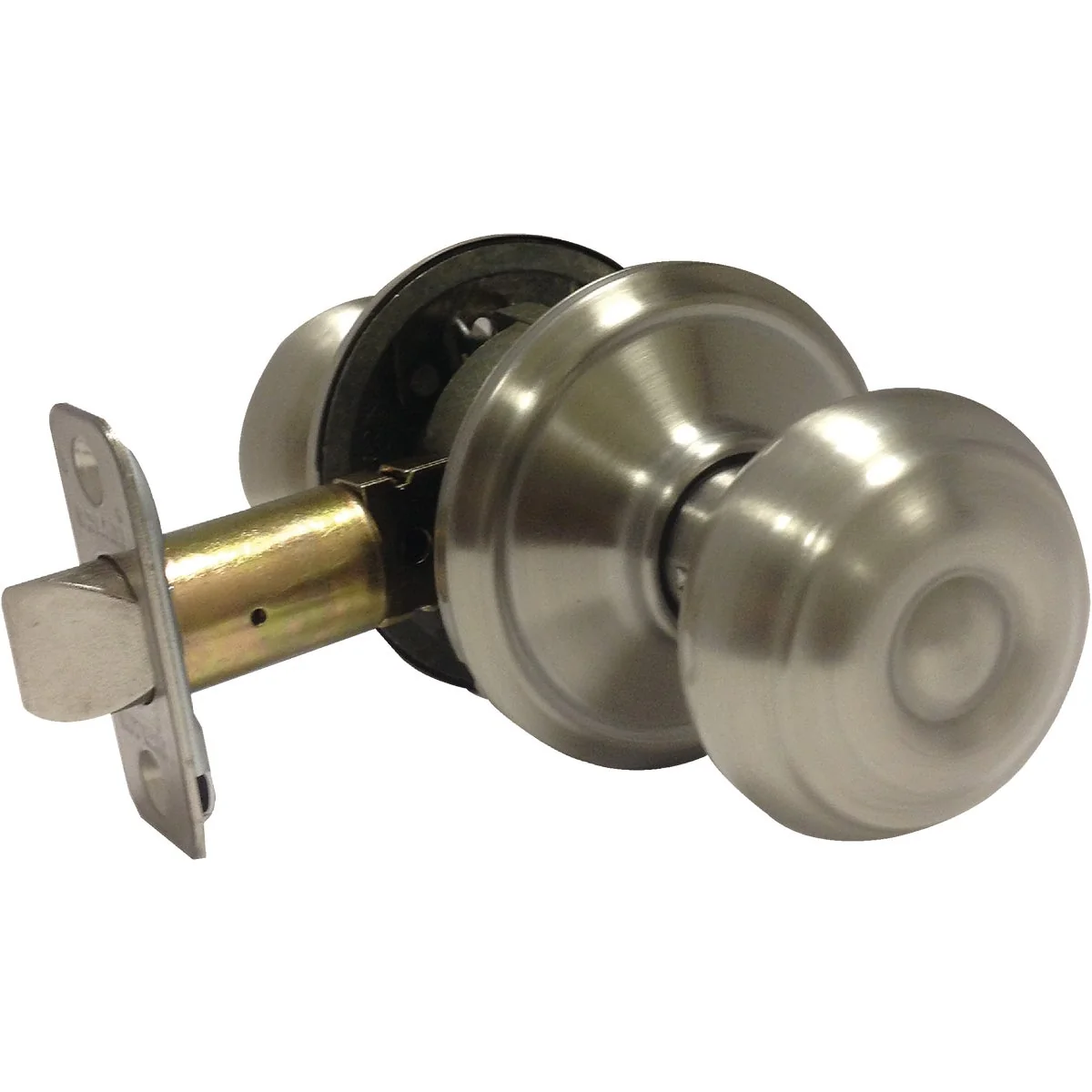 Outstanding Schlage Georgian Satin Nickel Hall Closet Door Knob Contemporary
