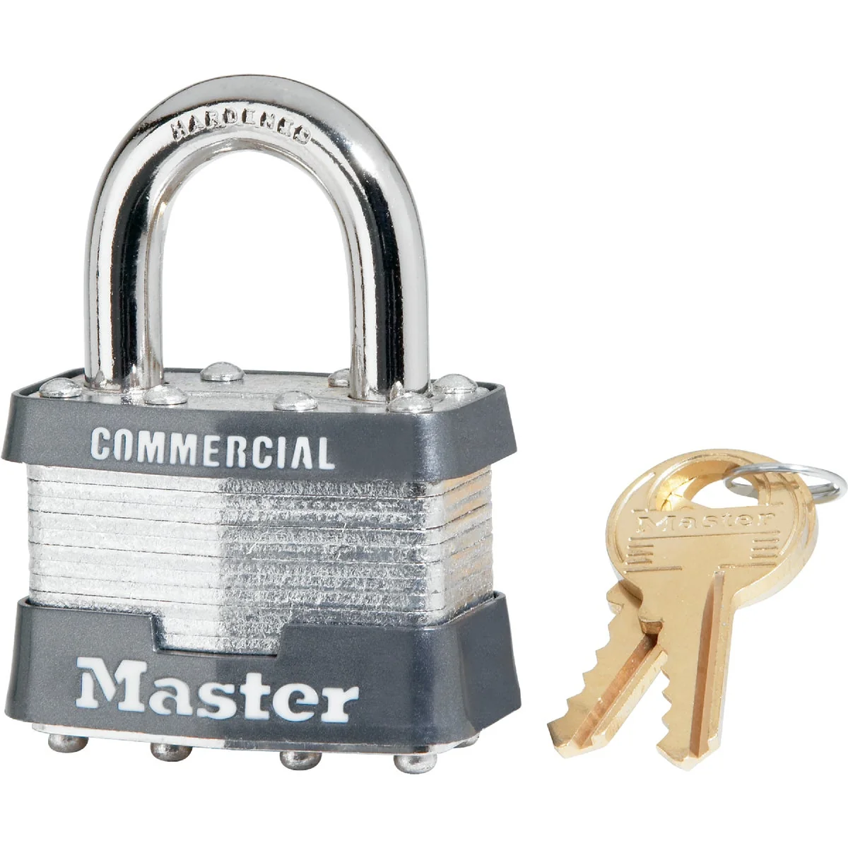 Green Master Lock 2008 1-3 4 In. Commercial Keyed Alike Padlock Comfortable