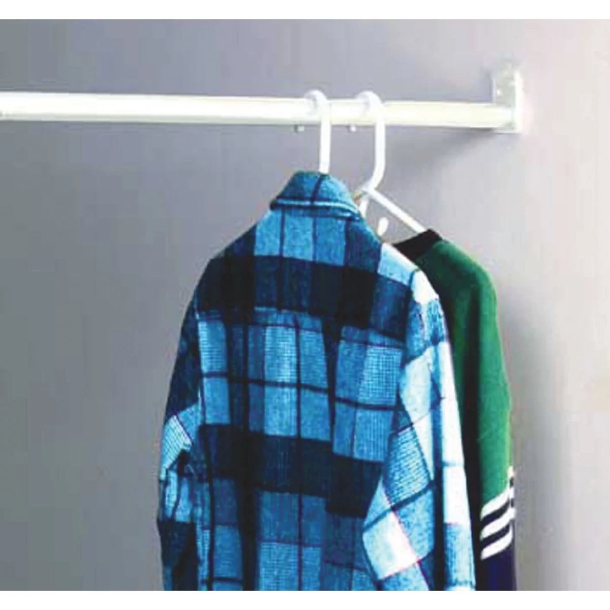 High-End John Sterling Closet-Pro 18 In. to 30 In. x 1 In. Adjustable Closet Rod White Quality