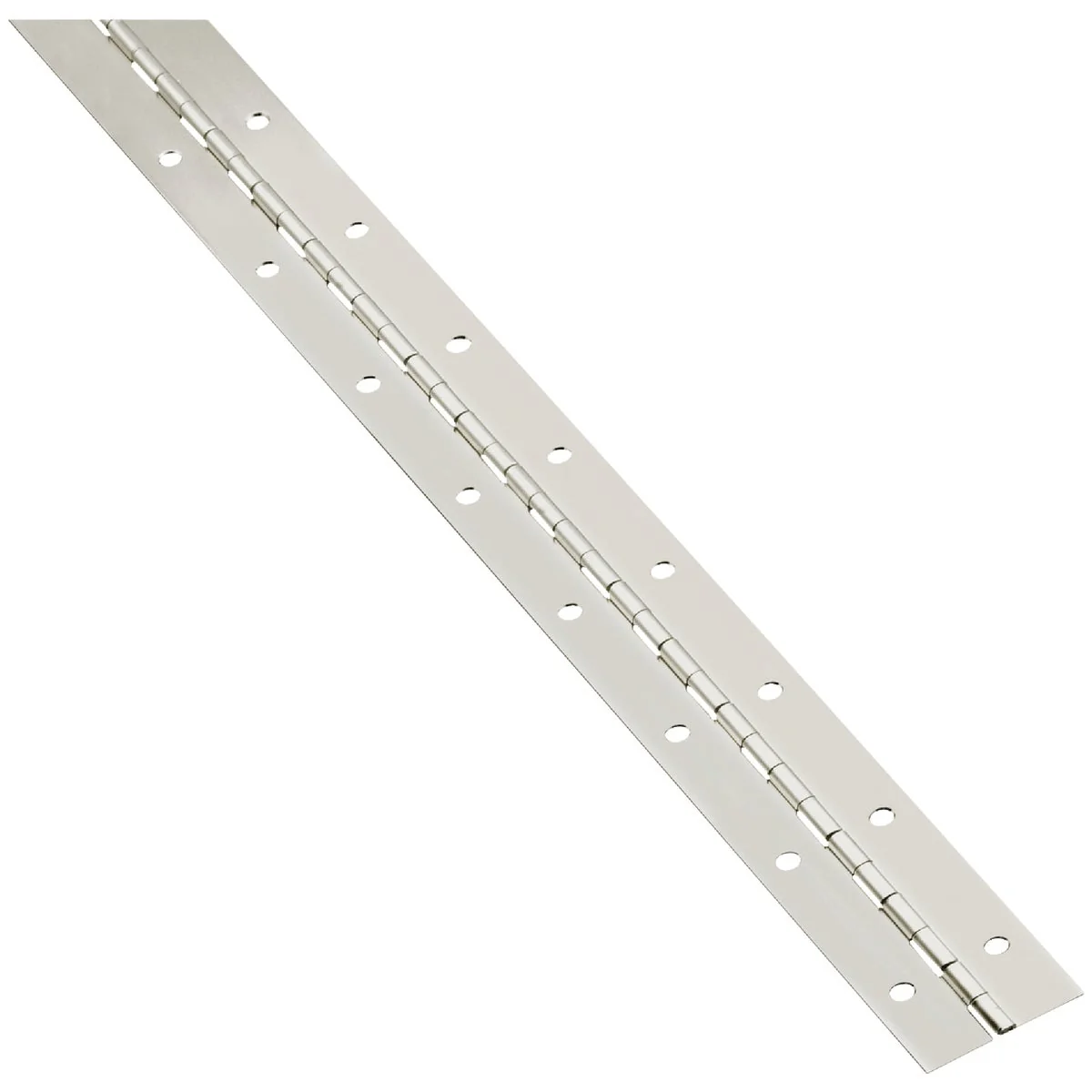 Detailed National Steel 1-1 2 In. x 30 In. Nickel Continuous Hinge Recyclable
