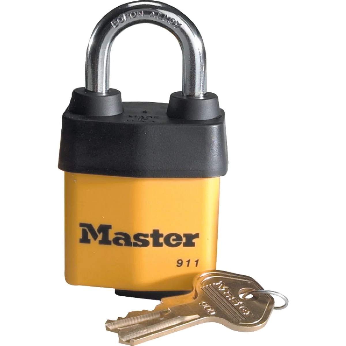 Natural Master Lock 2-1 8 In. W. FlexFit Keyway Cover Laminated Steel Different Keyed Padlock Innovative