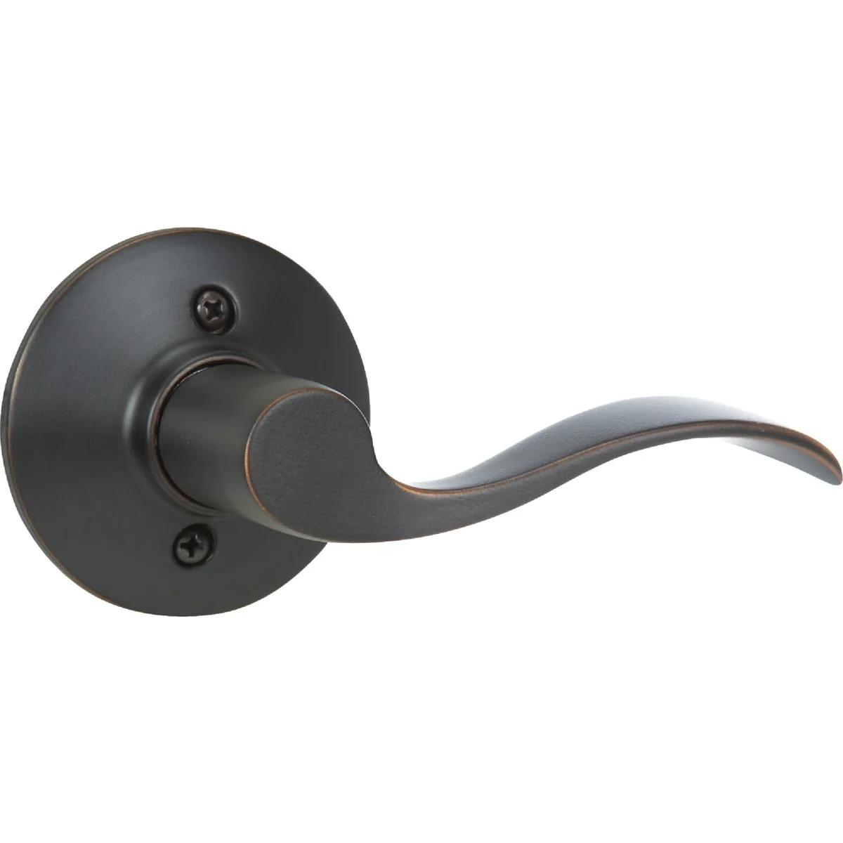 Authentic Schlage Aged Bronze Right-Hand Accent Dummy Door Lever Premium Material