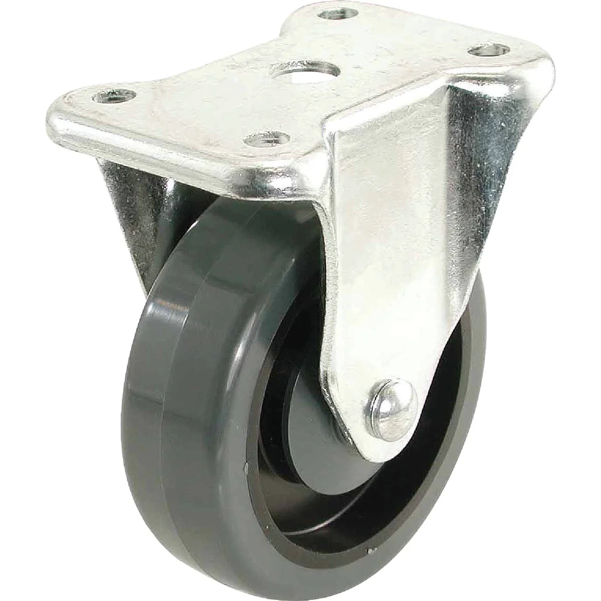 Safe Shepherd 4 In. Medium-Heavy-Duty Polypropylene Rigid Plate Caster Refined