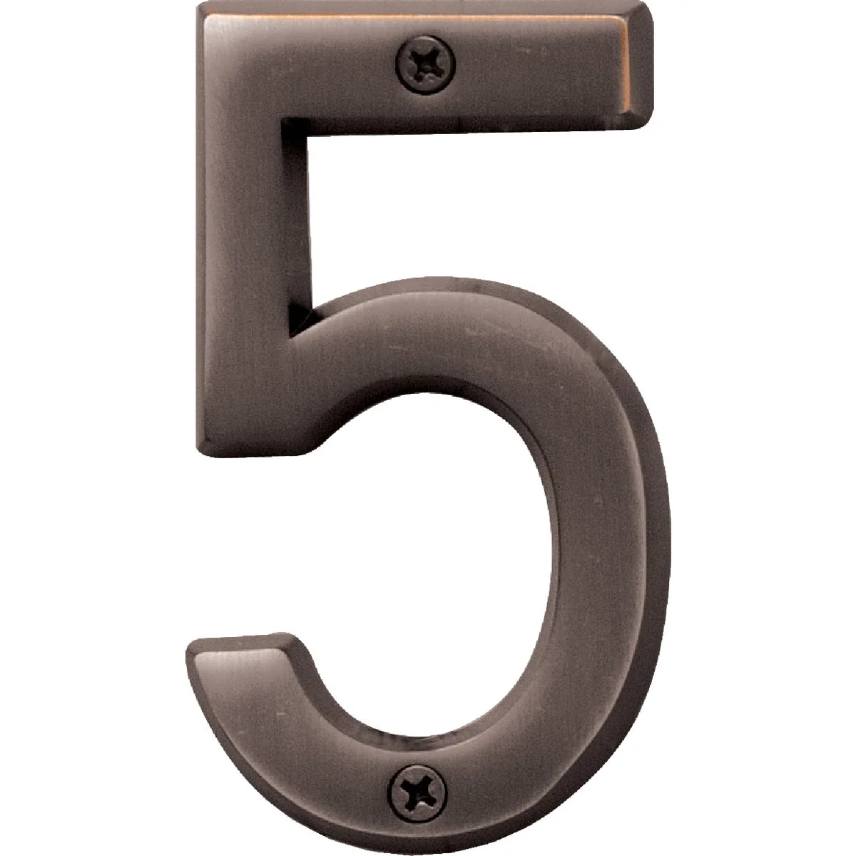 Superior Hy-Ko Prestige Series 4 In. Oil Rubbed Bronze House Number Five Original