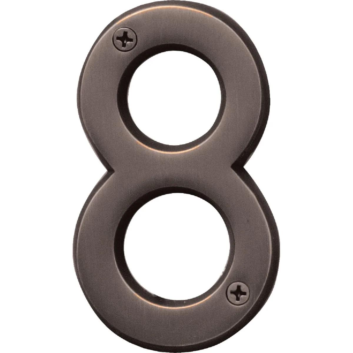 Proven Hy-Ko Prestige Series 4 In. Oil Rubbed Bronze House Number Eight Unique