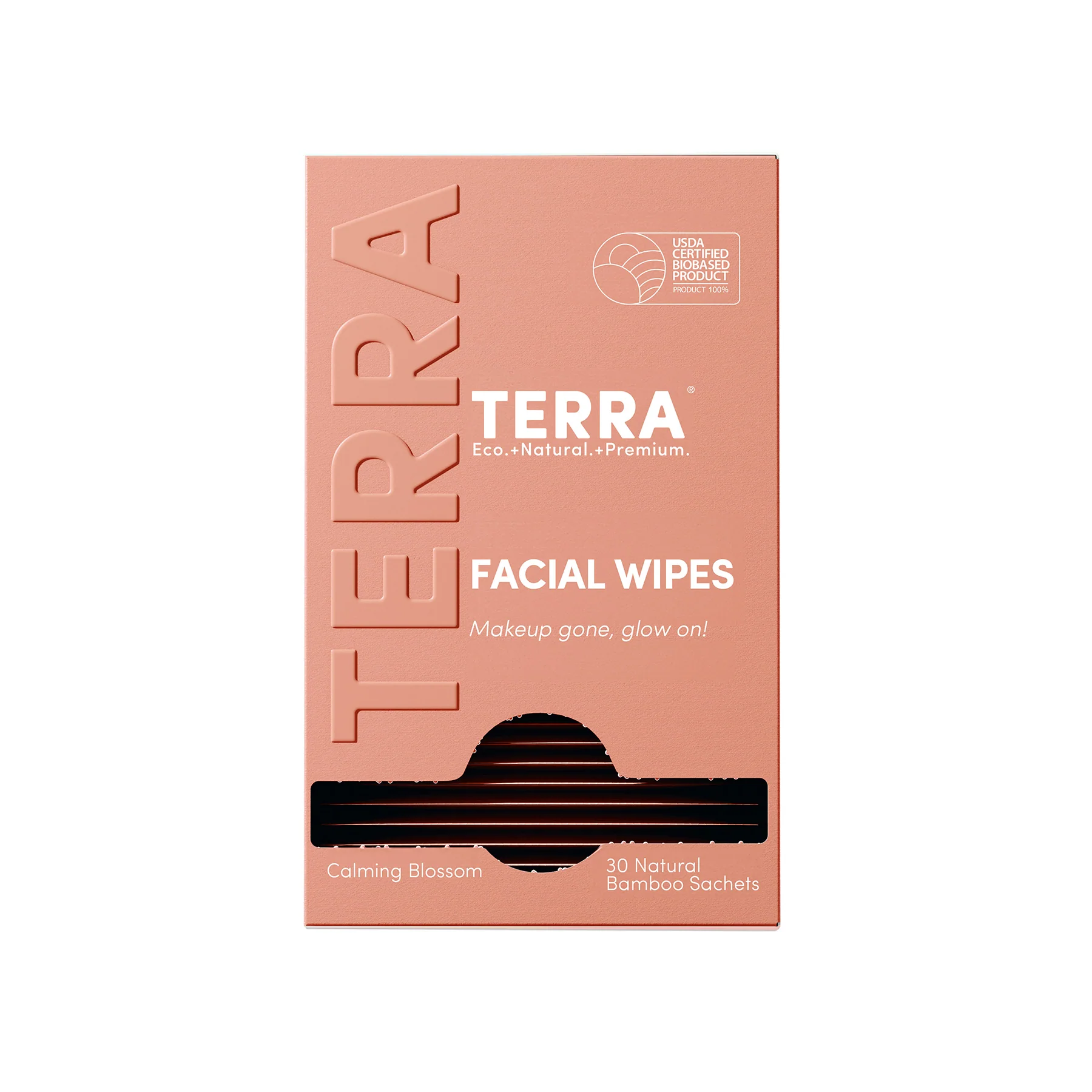 Practical Terra Micellar Water Facial and Makeup Removing Wipes infused with Aloe Vitamin E Individually Wrapped High-End