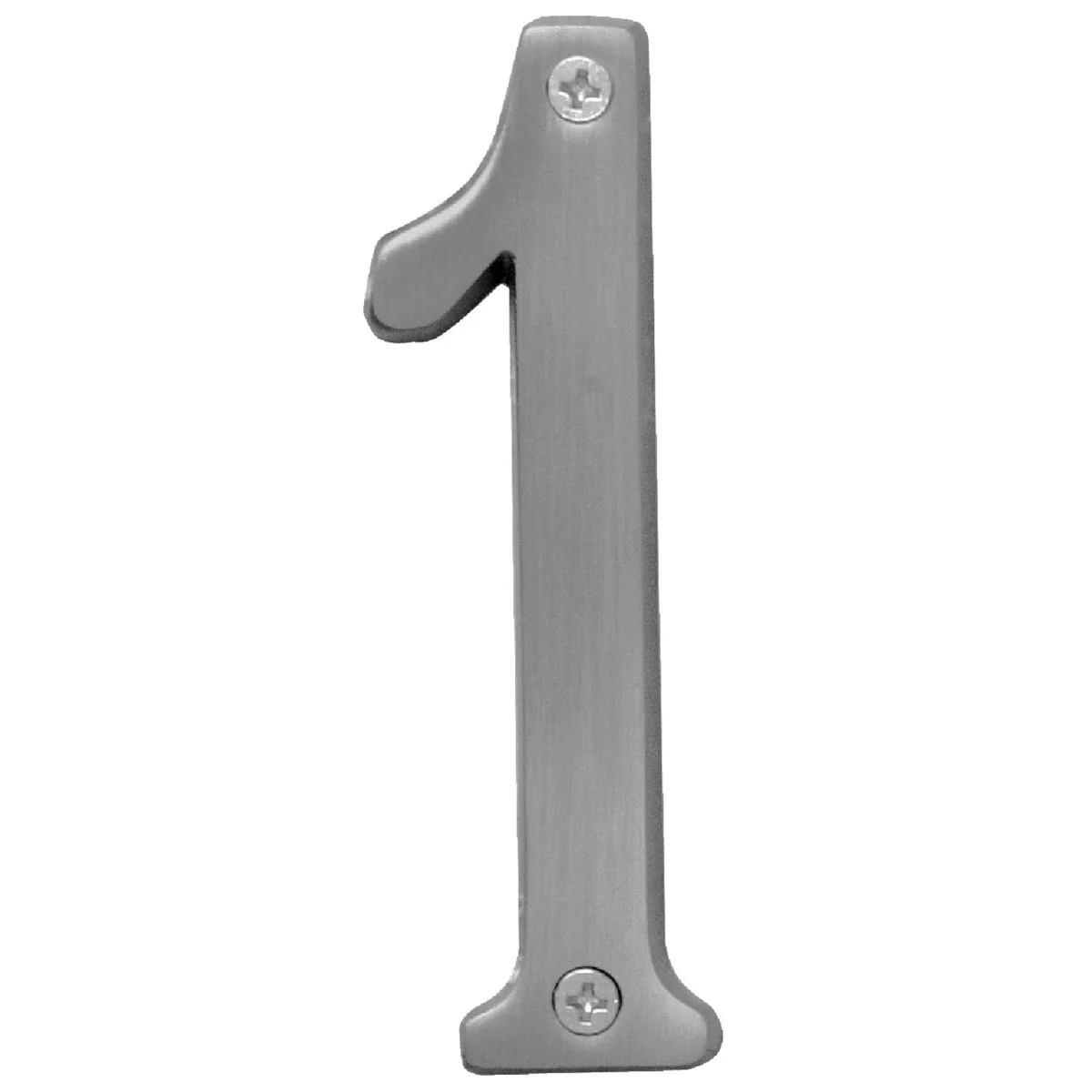 Original Design Hy-Ko Prestige Series 4 In. Satin Nickel House Number One Fashionable