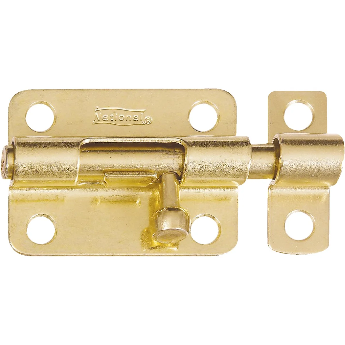 Minimalist National 3 In. Brass Steel Door Barrel Bolt Premium