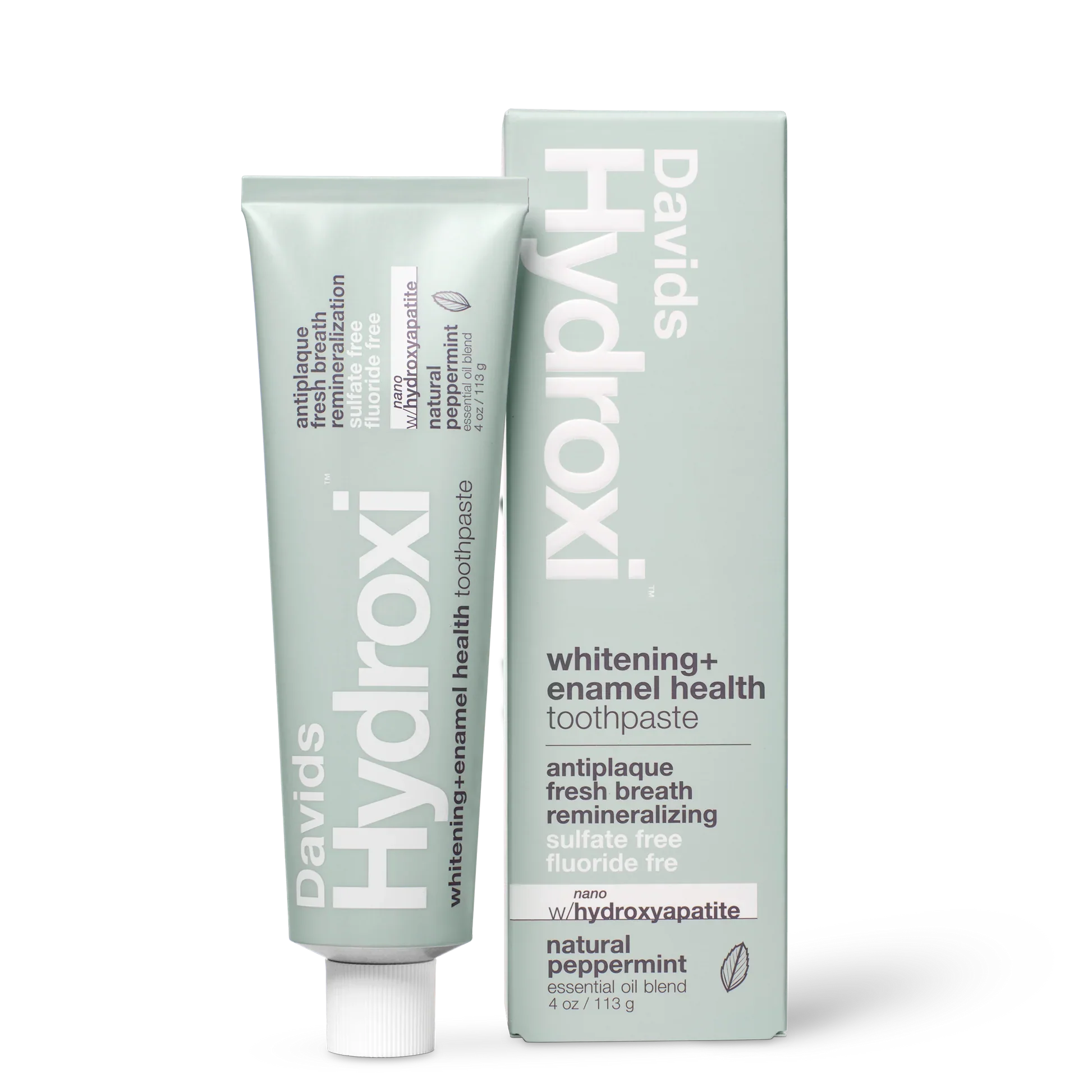 Contemporary Davids Hydroxi™ Premium Toothpaste - Whitening Enamel Health w nano-hydroxyapatite Enhanced