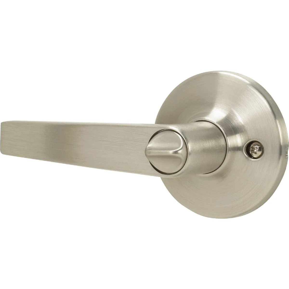 Safe Steel Pro Brushed Nickel Entry Door Lever Premium