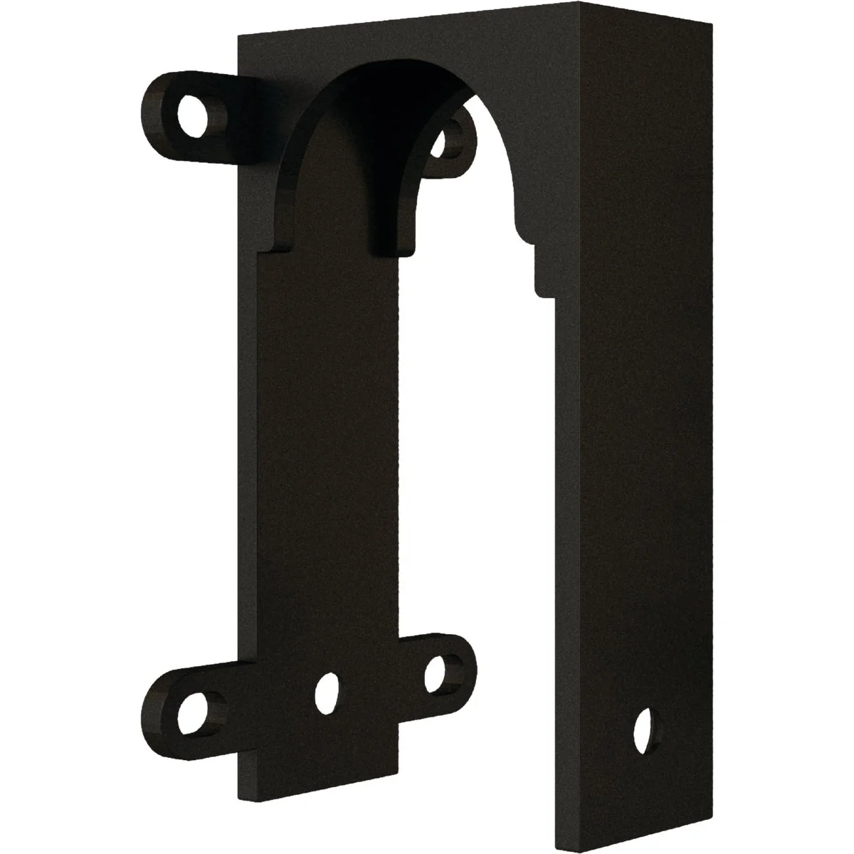 Specialty National 1080 Matte Black Bypass Bracket Modern